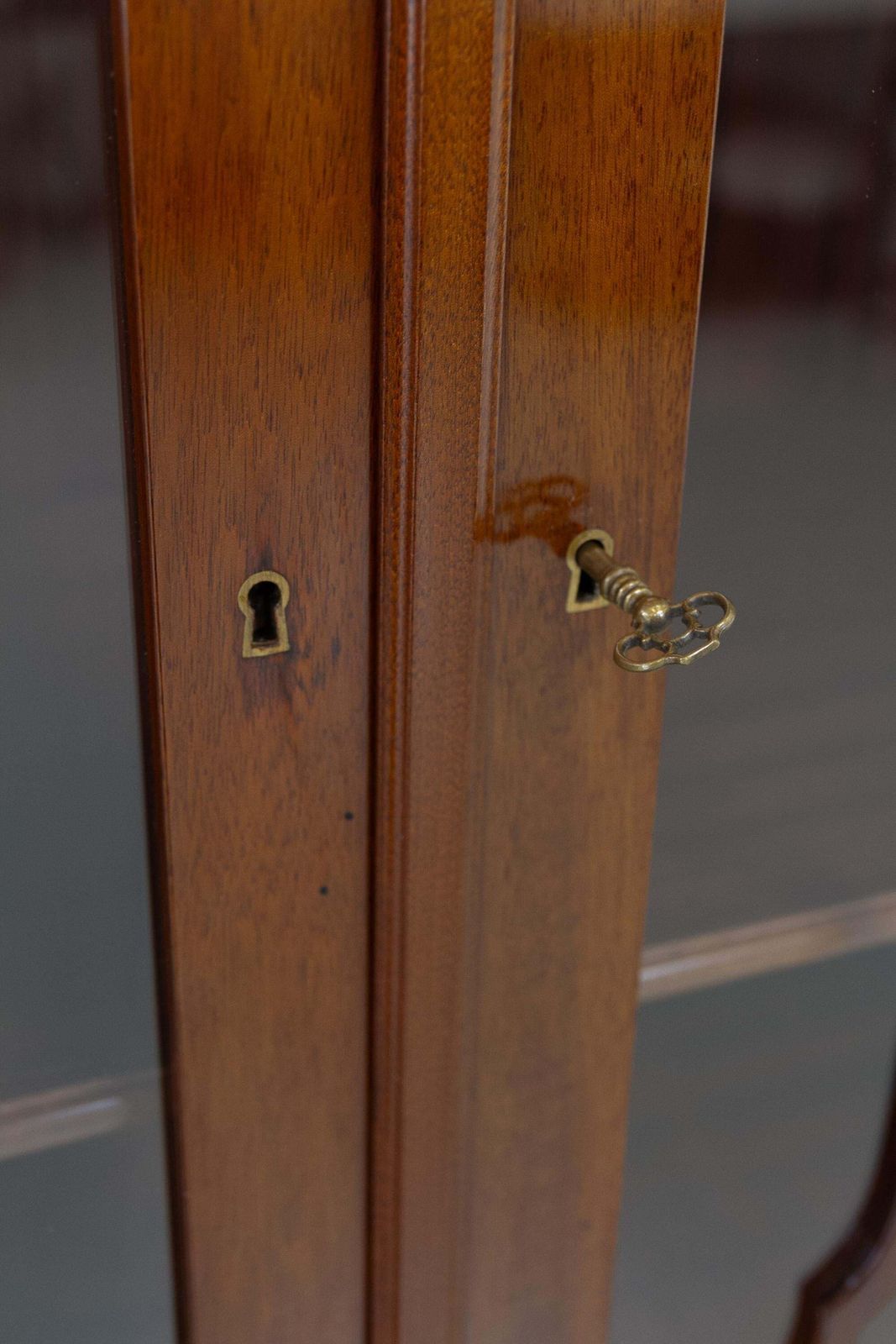 photo buy Danish Hepplewhite Mahogany Display Cabinet By Farre Møbelfabrik, 1970s.