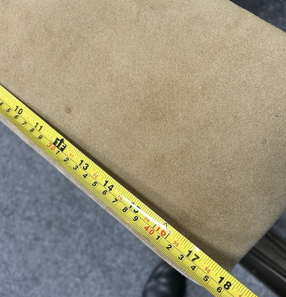 photo vintage Steel Club Fender & Suede Fireside Seat