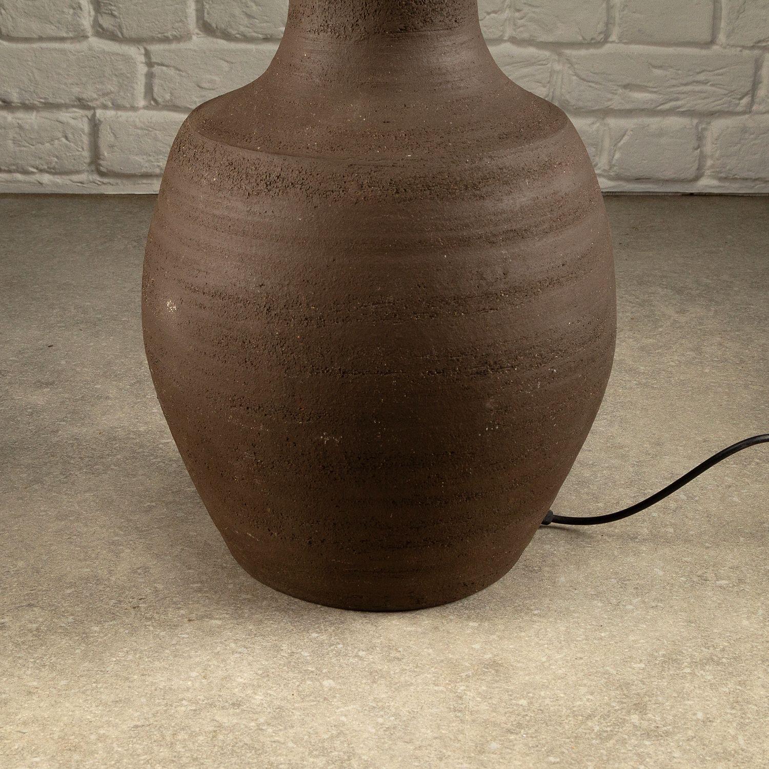 photo furniture Very Large Studio Ceramic Table Lamp, Denmark, 1960s