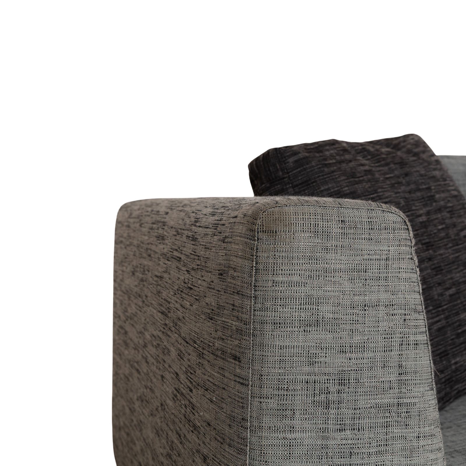 Canapé d'angle La Nouva Casa Liverpool en tissu gris photo for sale