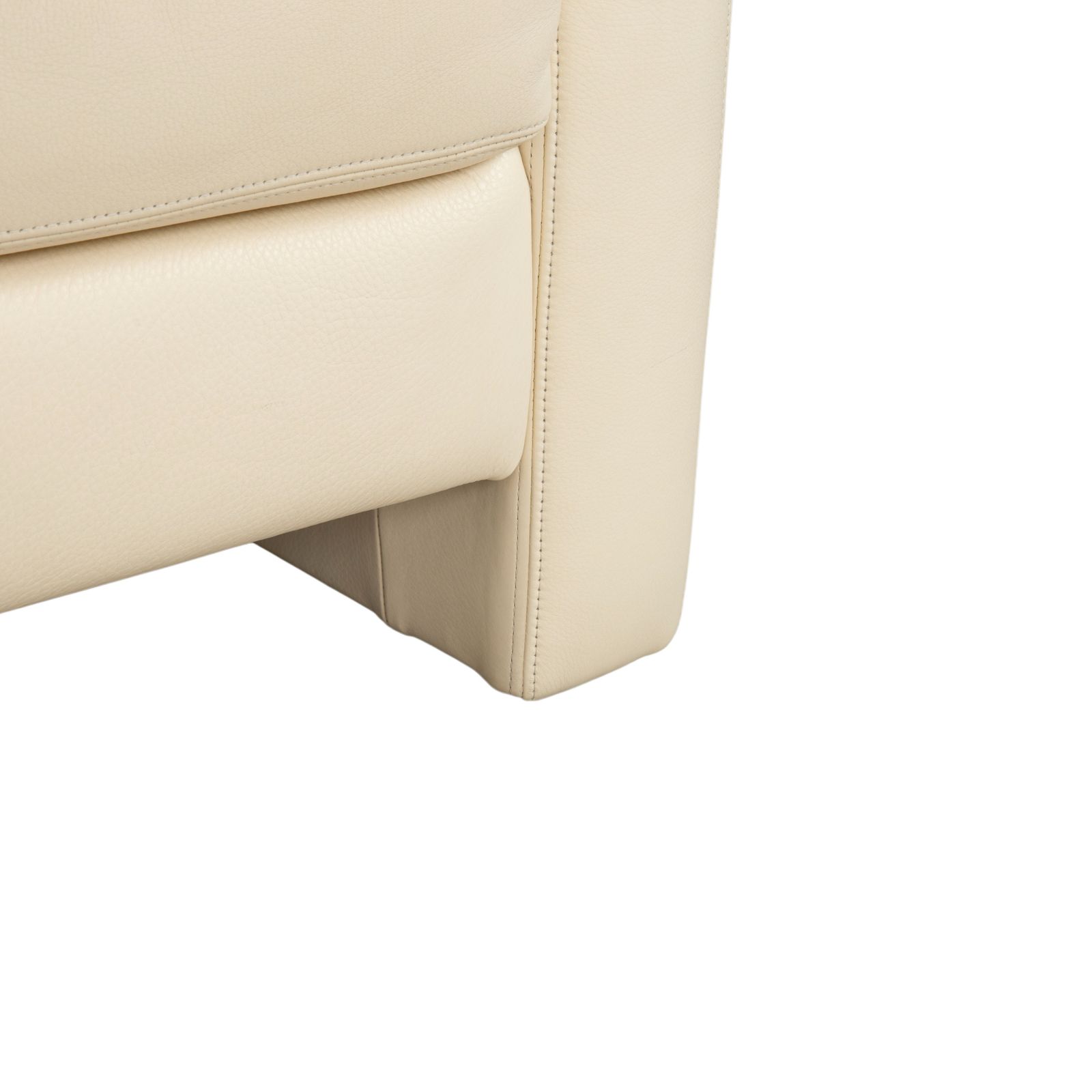 Musterring Leather Armchair Cream Beige Off White photo Furniture