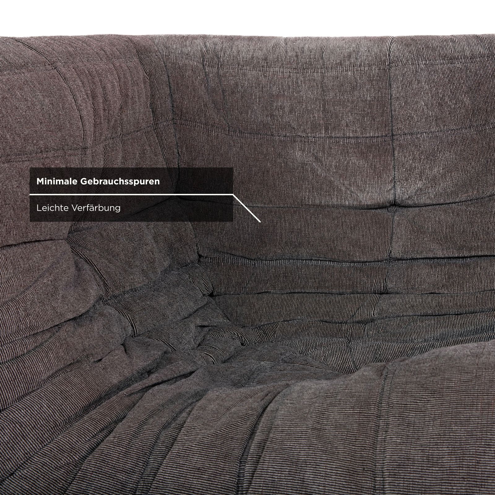 Ligne Roset Togo Fabric Armchair Grey photo 1452.0