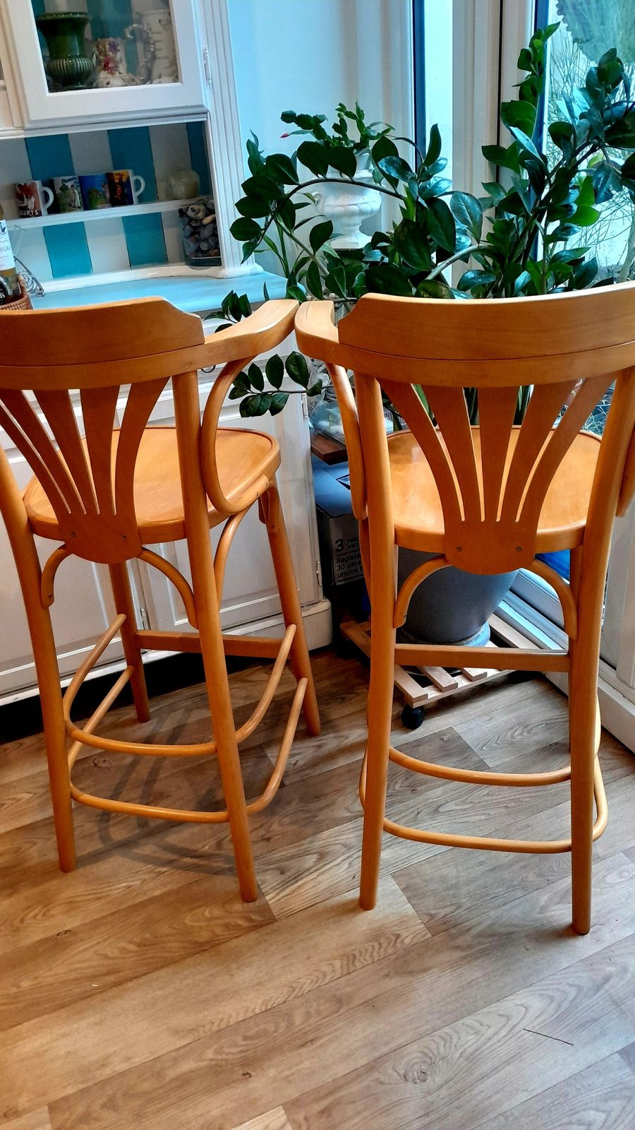 Set Of 2 Vintage Radomsko Zmg Bar Stools 1970s 1980s photo furniture