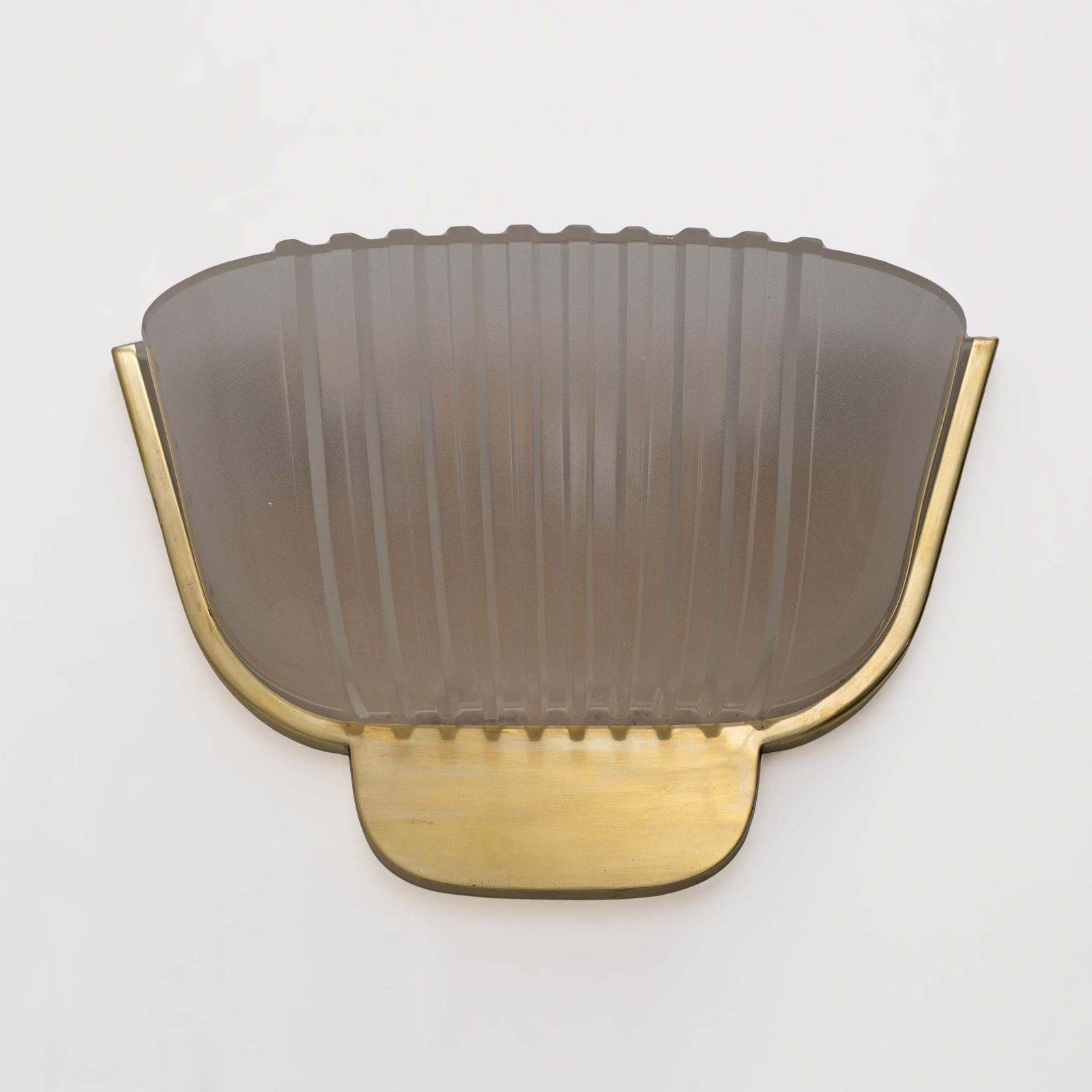 Pair Of Art Deco Murano Glass Wall Sconces Attributed To Archimede Seguso, 1940s photo Lighting