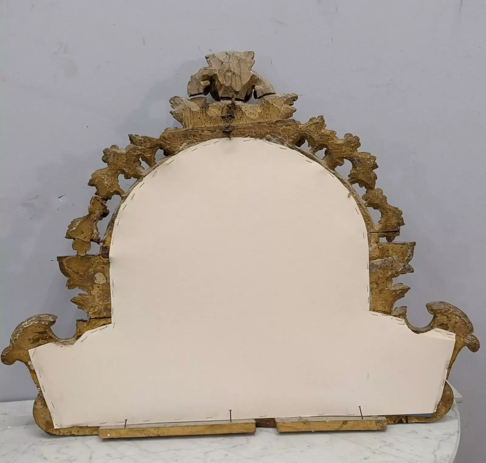Louis XIV Style Giltwood Mirror Pediment, 18th Century photo 1092.0