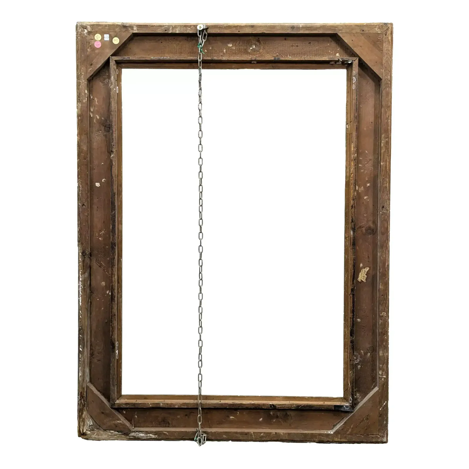 Late 19th Century Giltwood Frame For Restoration, 130.5 X 91 Cm photo Home Decor