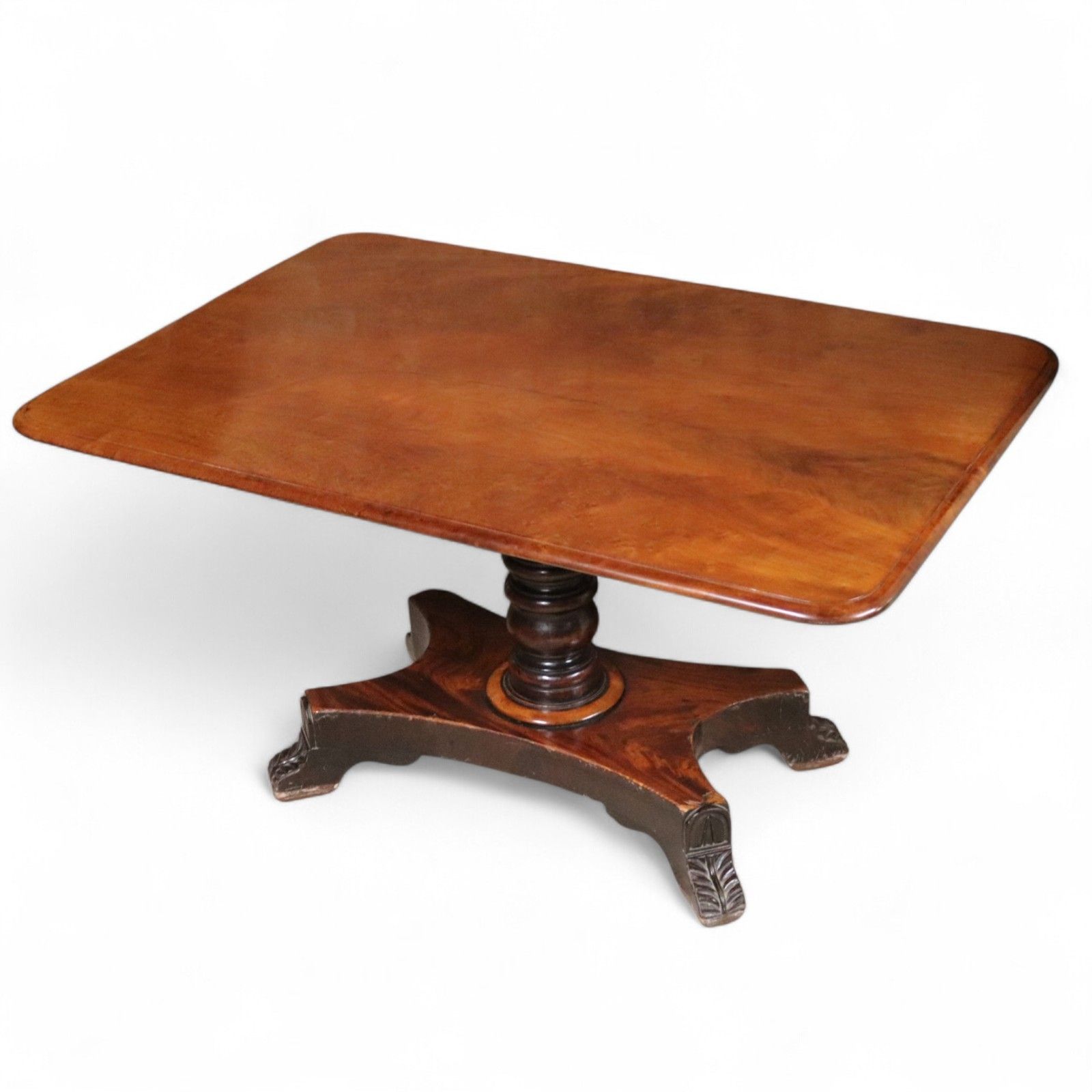 Antique Regency Mahogany Tilt Top Breakfast Table 19th Century Dining Table photo furniture
