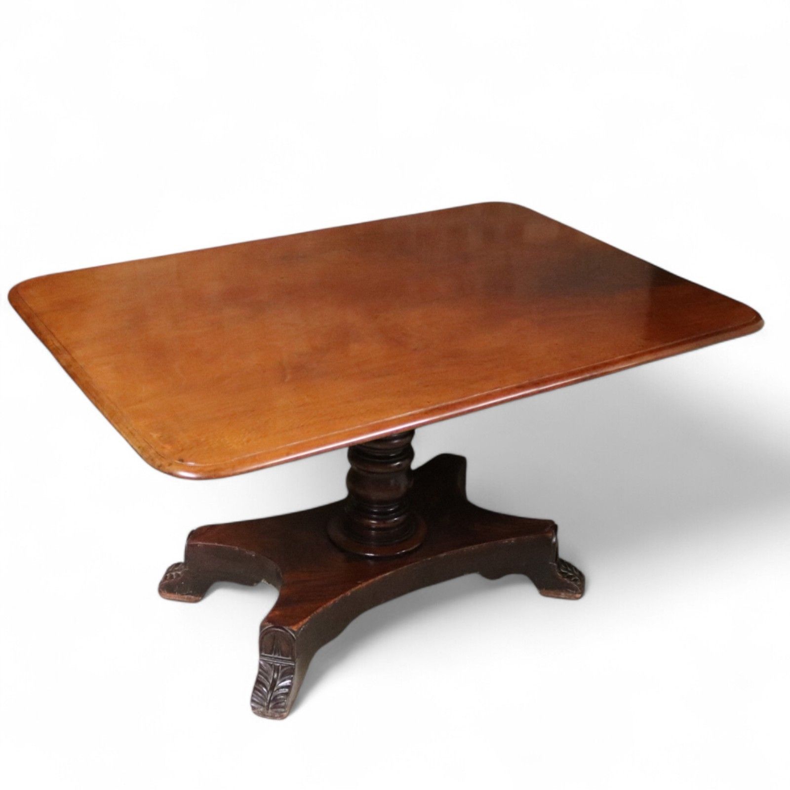 photo buy Antique Regency Mahogany Tilt Top Breakfast Table 19th Century Dining Table