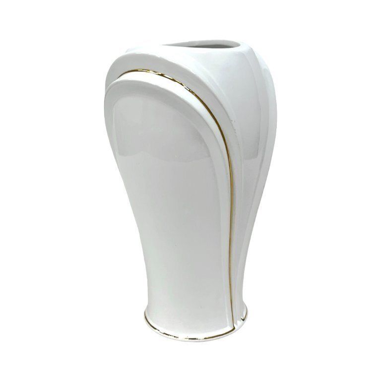 Home Decor Elegant Porcelain Vase Welz Pfungstadt, Germany 1970s photo