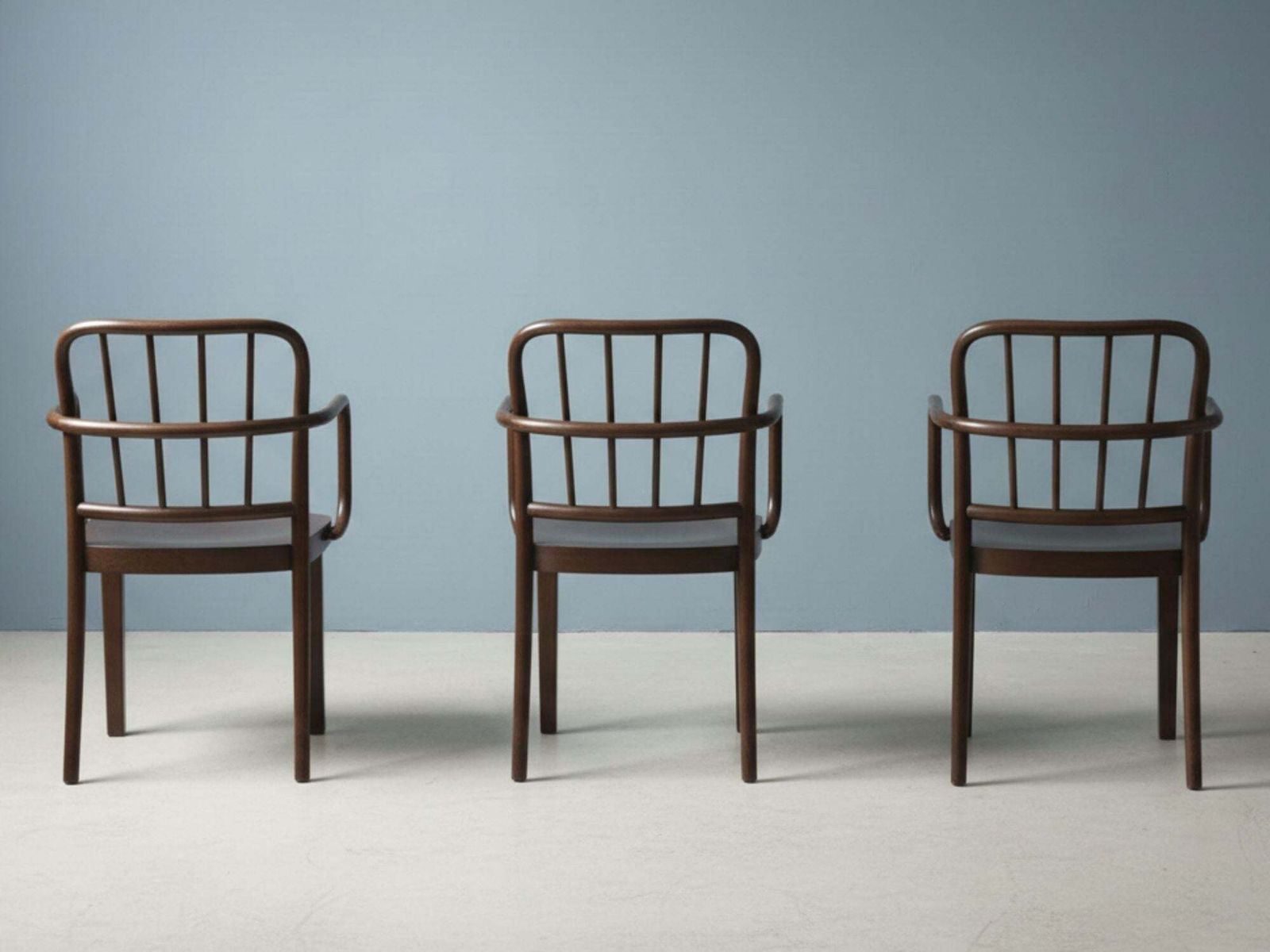Set Of 3 Bentwood Armchair To Josef Hoffmann For Thonet, Czechoslovakia, 1930s–1950s photo Furniture