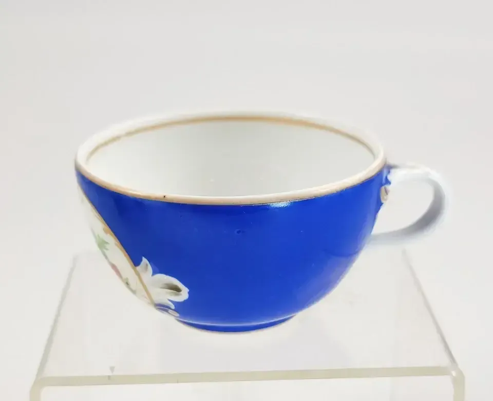 Gardner Porcelain Tea Cup & Saucer, Moscow, Russia, C.1880 photo vinterior