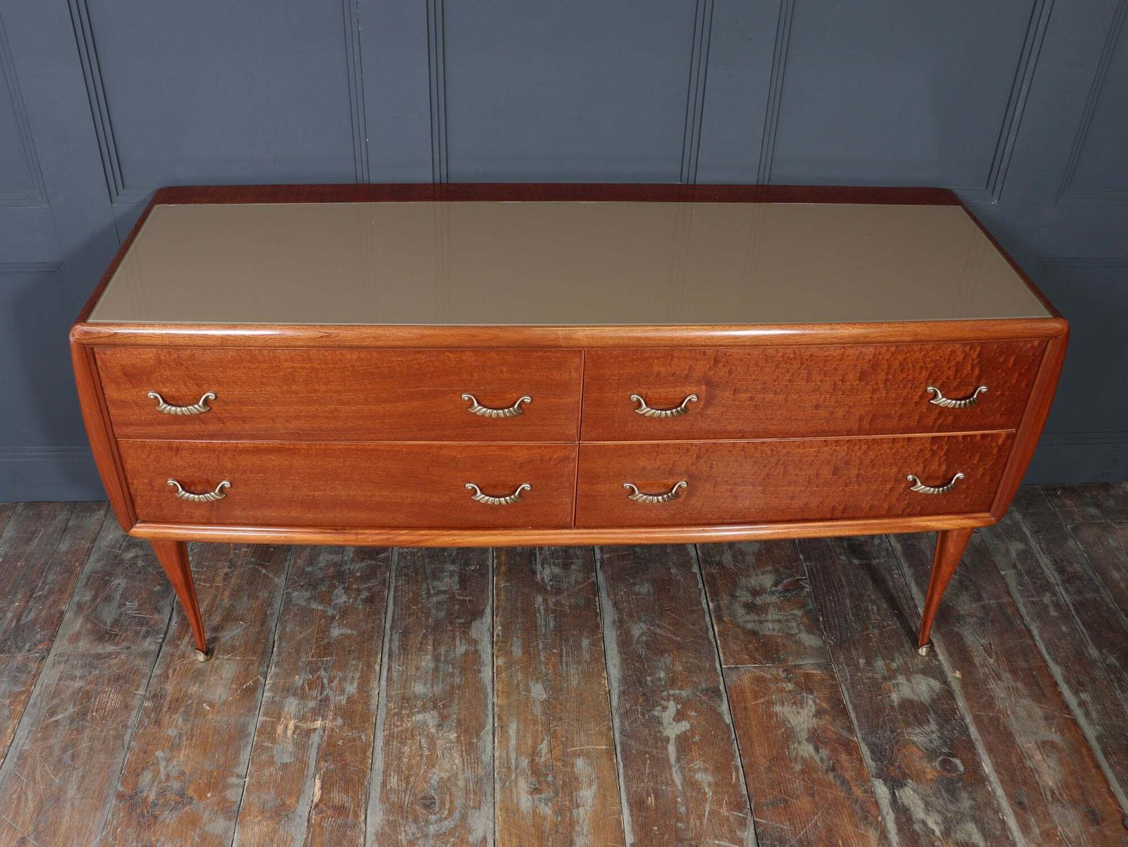 photo for sale Italian Mid Century Chest Of Drawers C1950