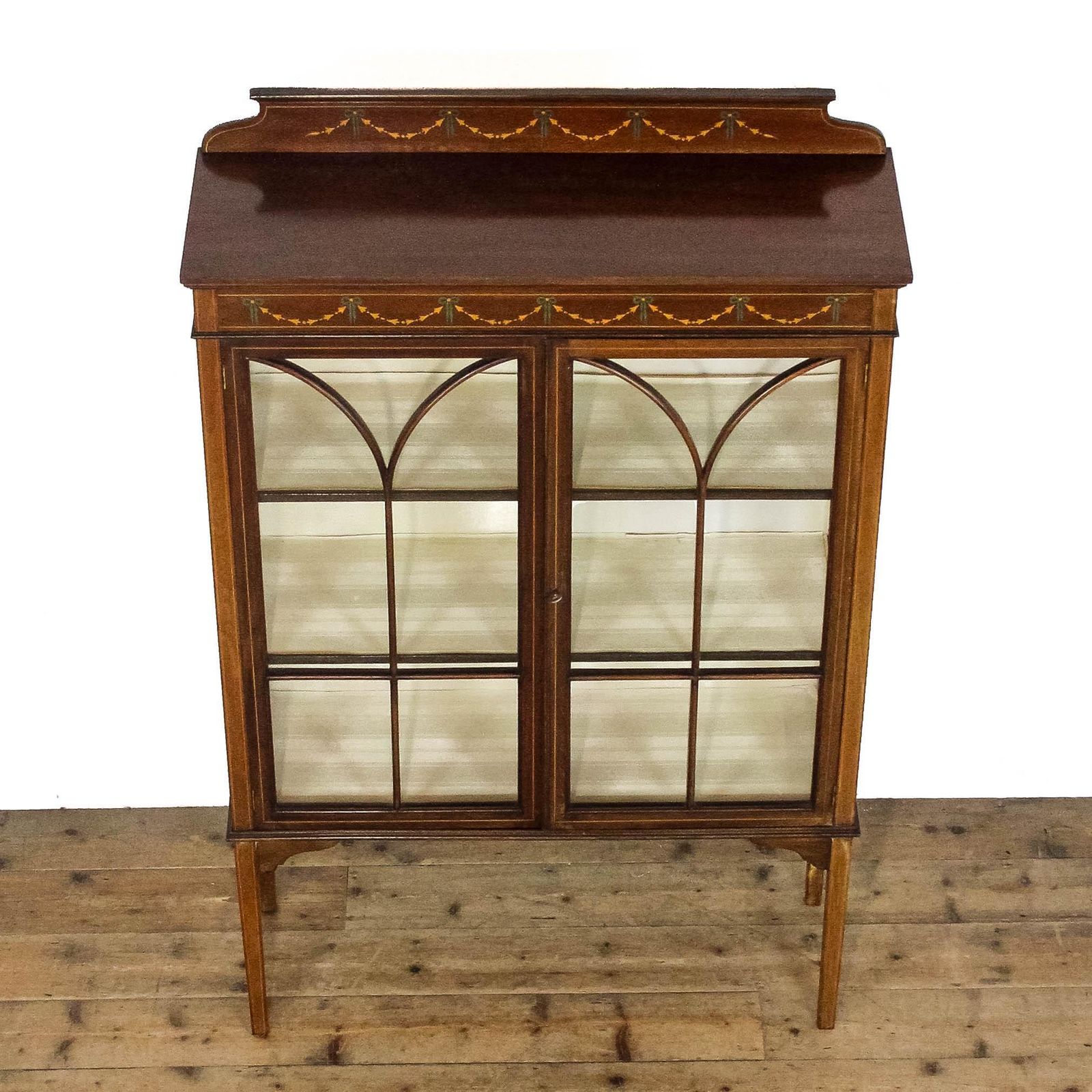 Antique Edwardian Mahogany Glass Cabinet | Antiques | Antique Cabinet | Antique Storage | Display Cabinet photo for sale