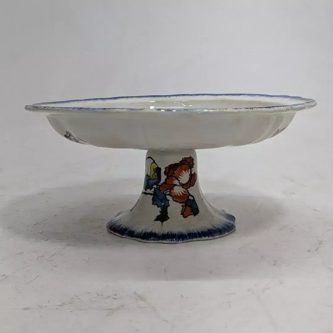 382.0 Felix Braquemond Pair Of Compote Dishes From The Rousseau Creil And Montereau Service photo