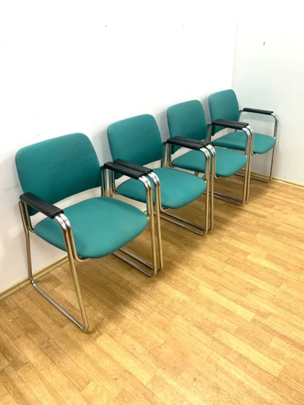 photo for sale Retro Armchairs With Armrests, 1970s–80s, Czechoslovakia (Set Of 4)