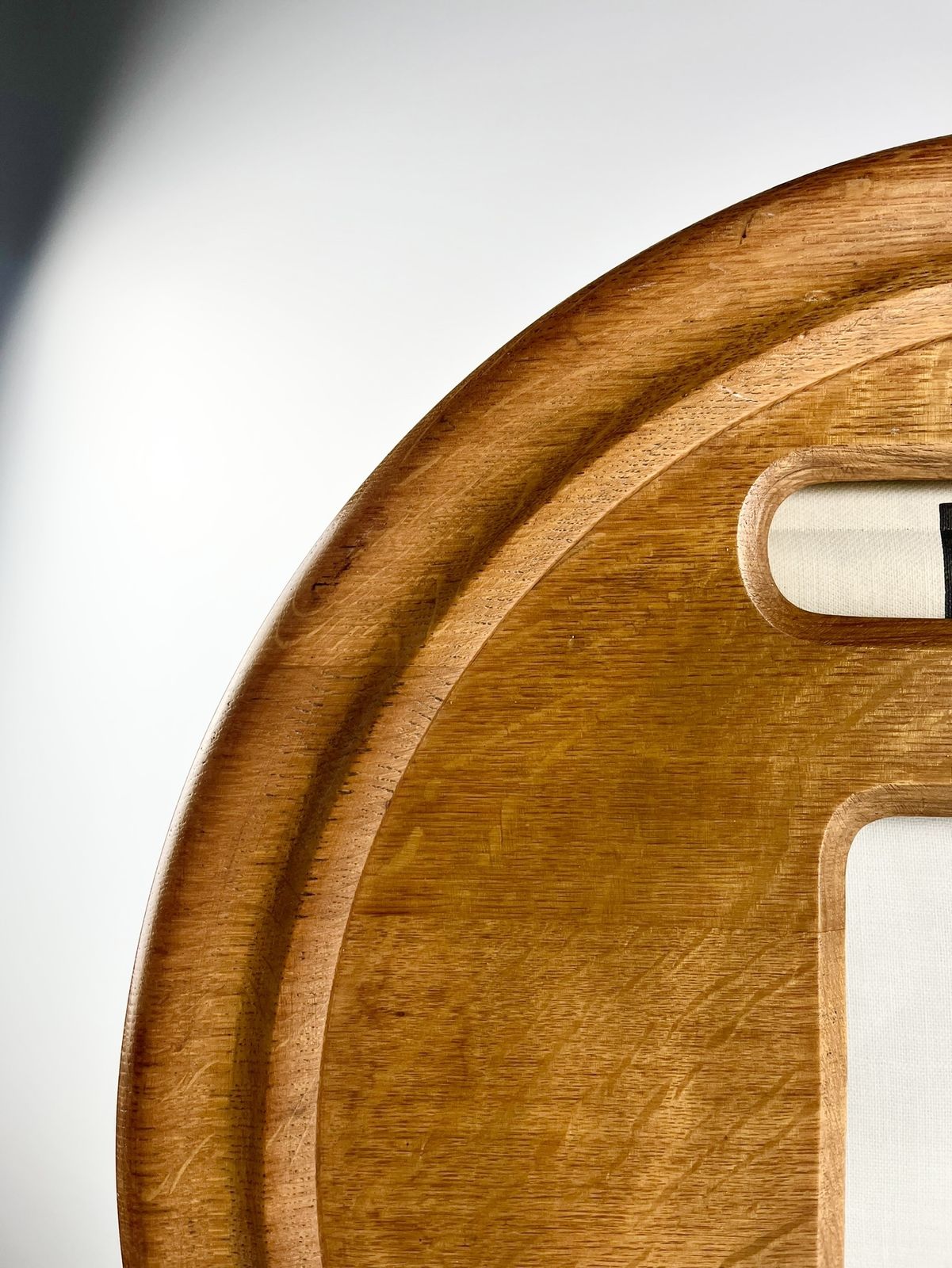 Oversized Perpetual Wall Calendar In Oak, British First Half 20th Century photo 380.0