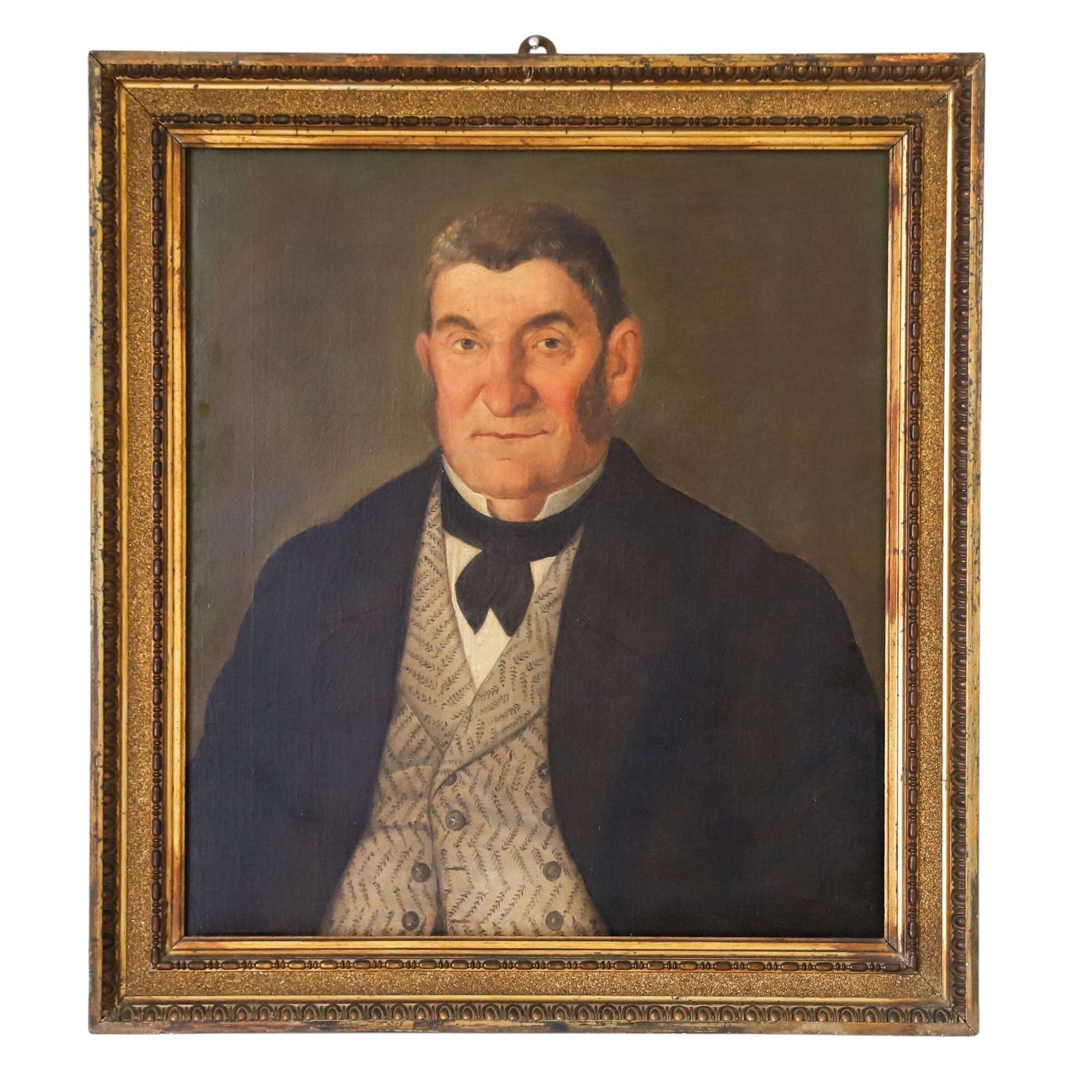 Antique Oil Painting — Portrait Of Girolamo Luxardo