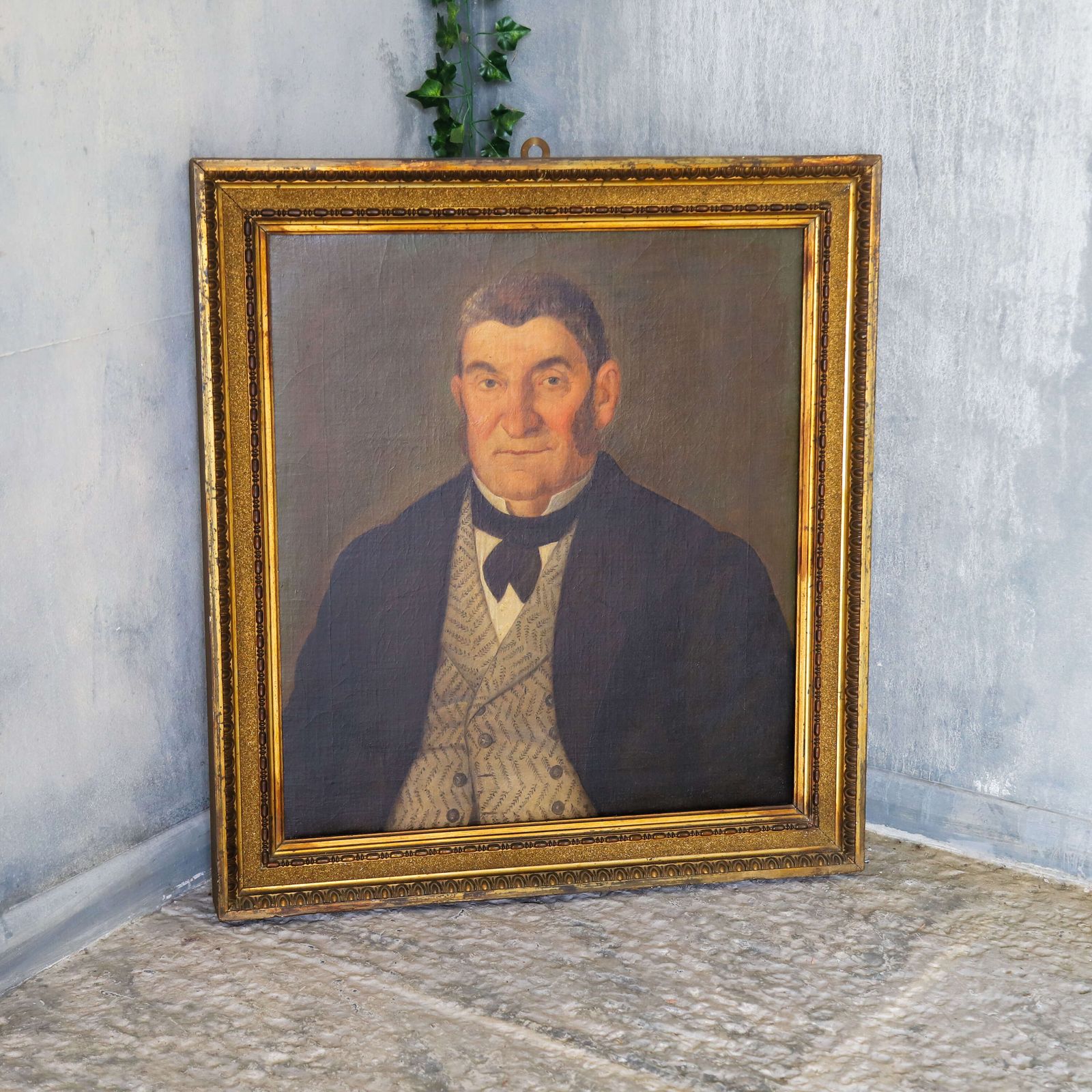 Art Antique Oil Painting — Portrait Of Girolamo Luxardo photo