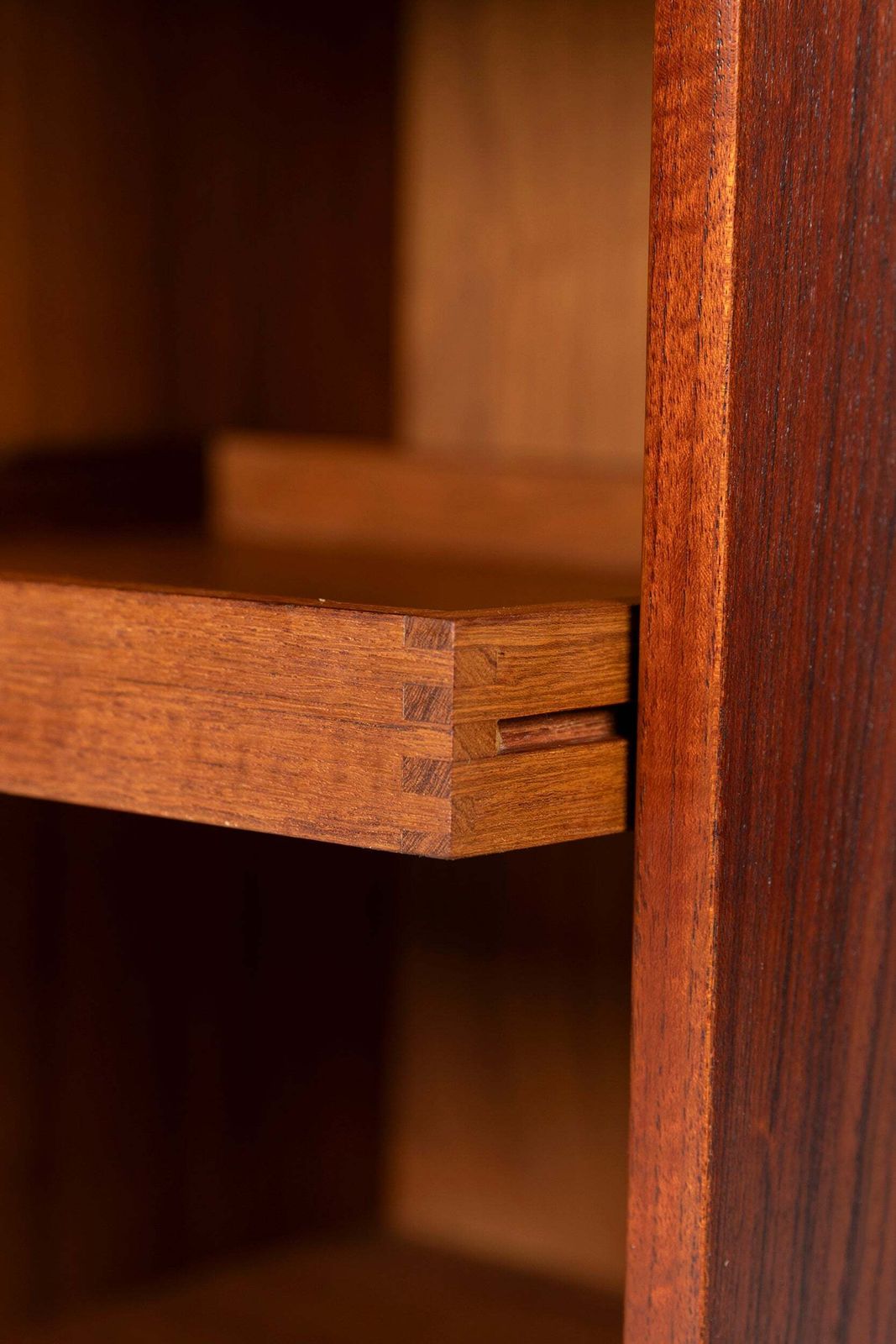 photo vinterior Kai Kristiansen, Feldballes, Sliding Door Wardrobe, Teak, Denmark, 60s