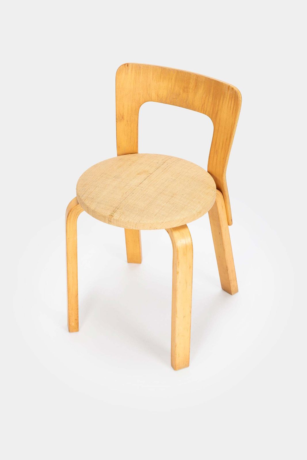 Alvar Aalto For Artek, Chair Model 65, Finland, 30s photo Furniture