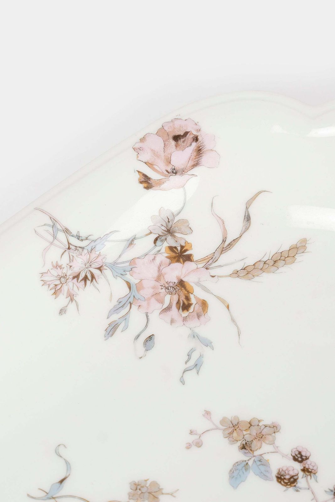 photo furniture Set Of 2 Serving Plates, Theodor Haviland Limoges, France, Approx. 1890