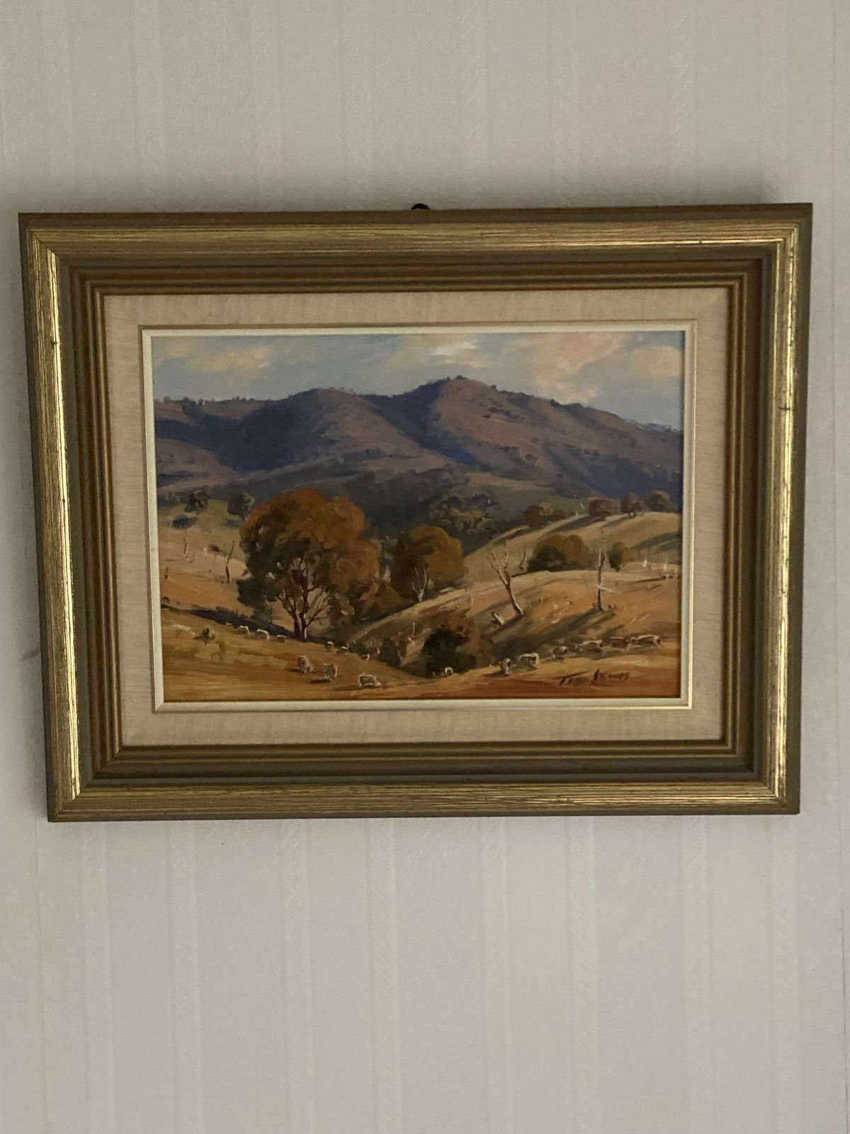 Ted Lewis, 1980s, Oil Paint, Vintage