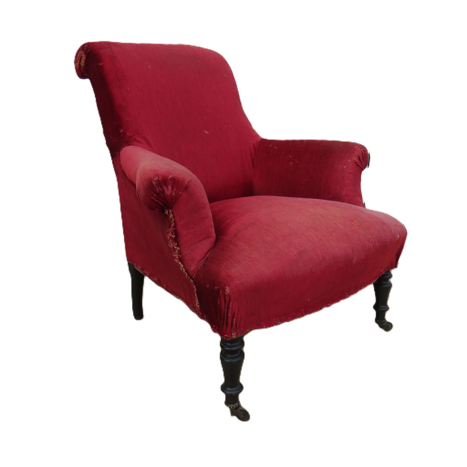 Antique French Napoleon III Armchair