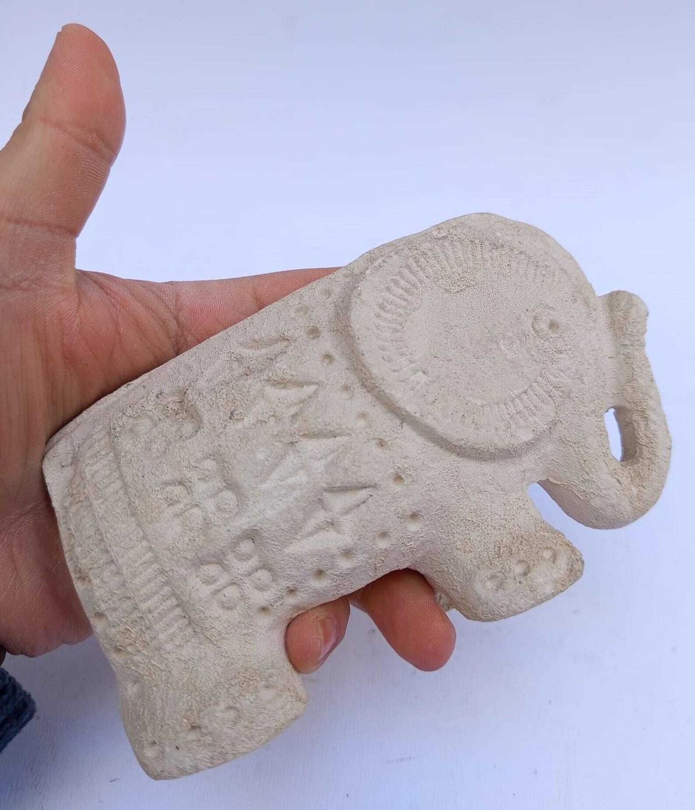 Ceramic Elephant Figurine By Flavia Bitossi Montelupo, Aldo Londi Scavo, Vintage Design photo for sale