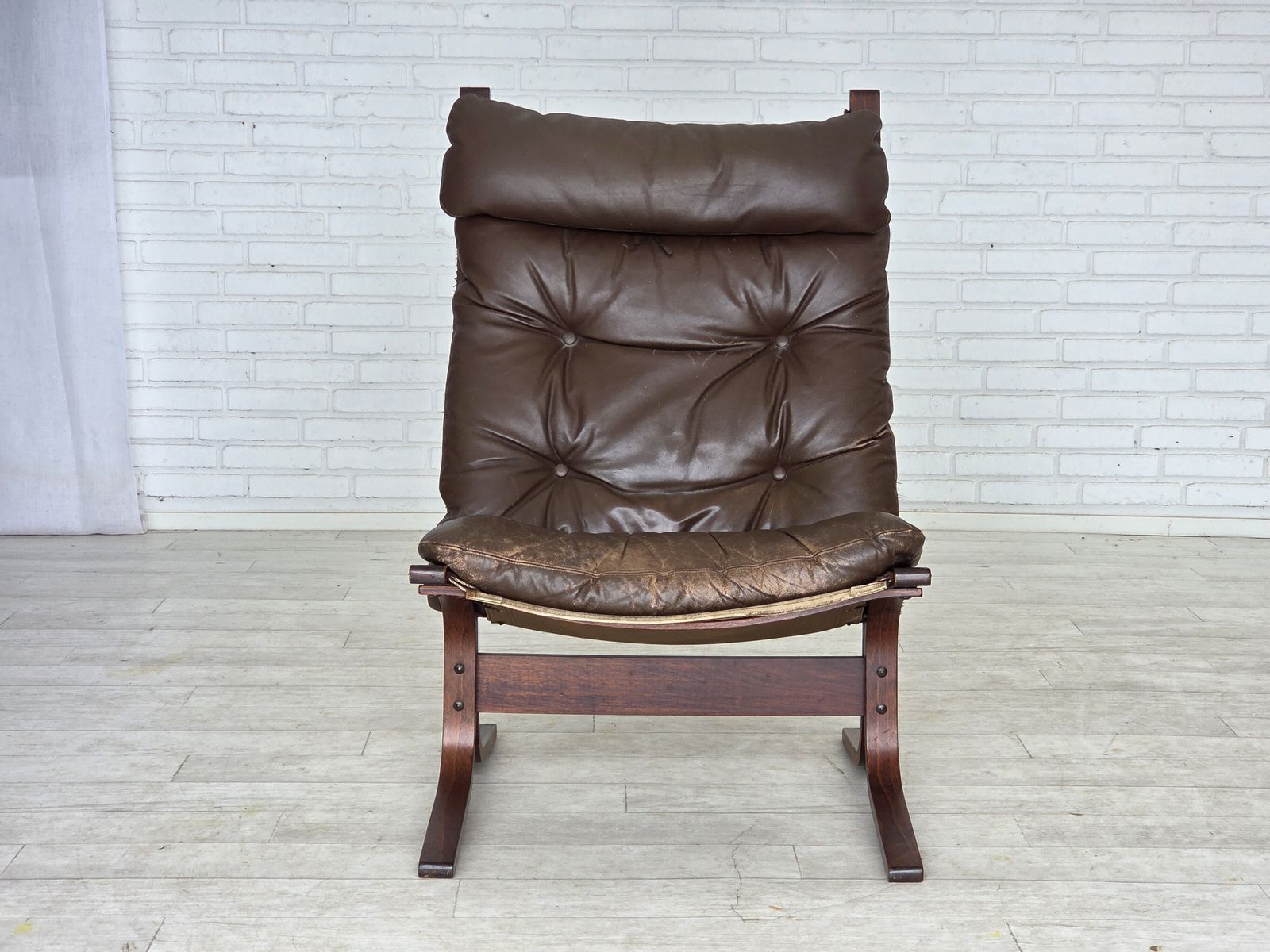 1970s, Norwegian Design By Ingmar Relling, Lounge Chair, Model "Siesta". photo vintage