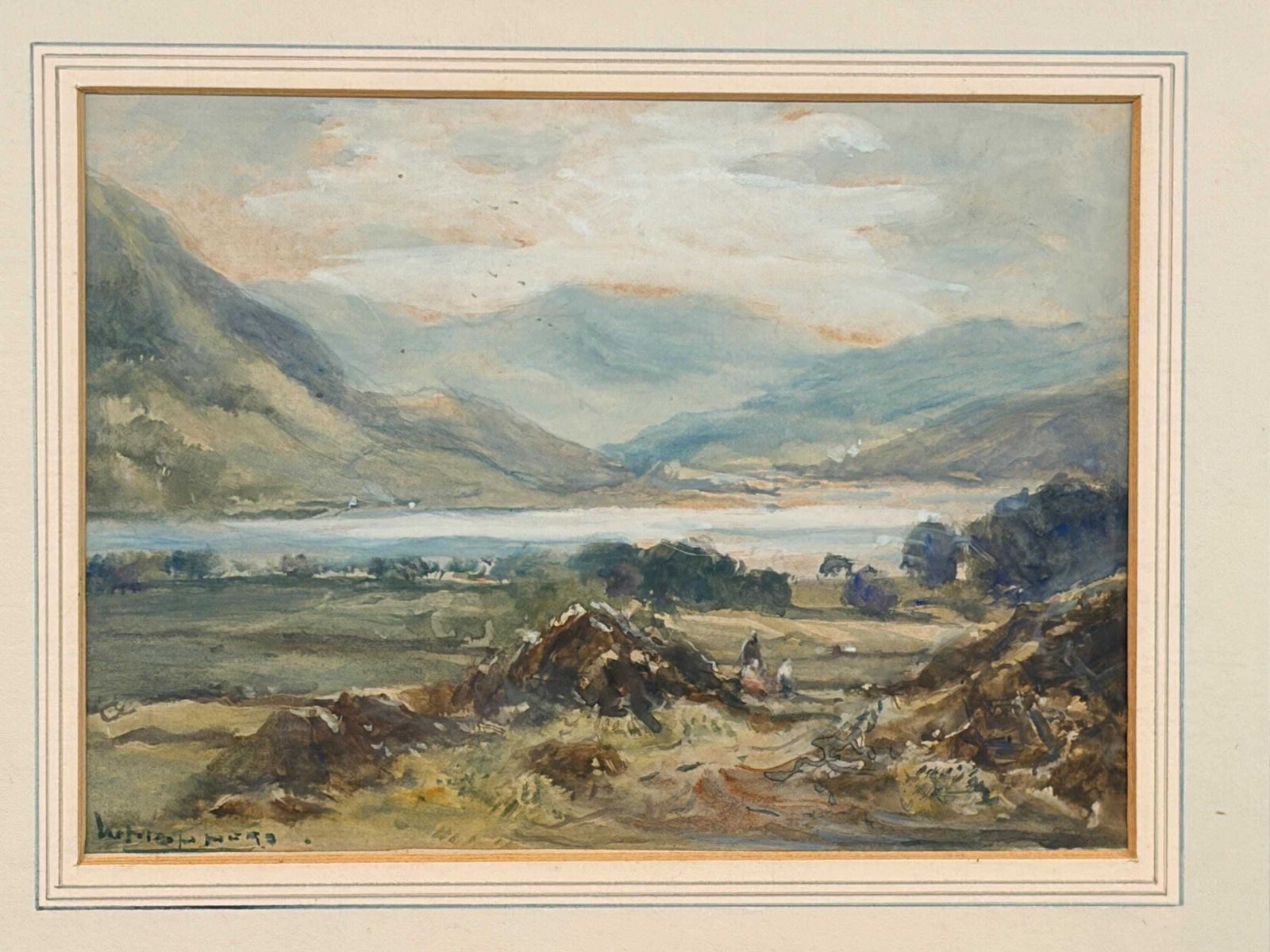 William Manners (1860–1930) C1890 Haweswater Watercolour Lake District Pre 1935 Reservoir Exhibited Rsba Artist photo 475.0