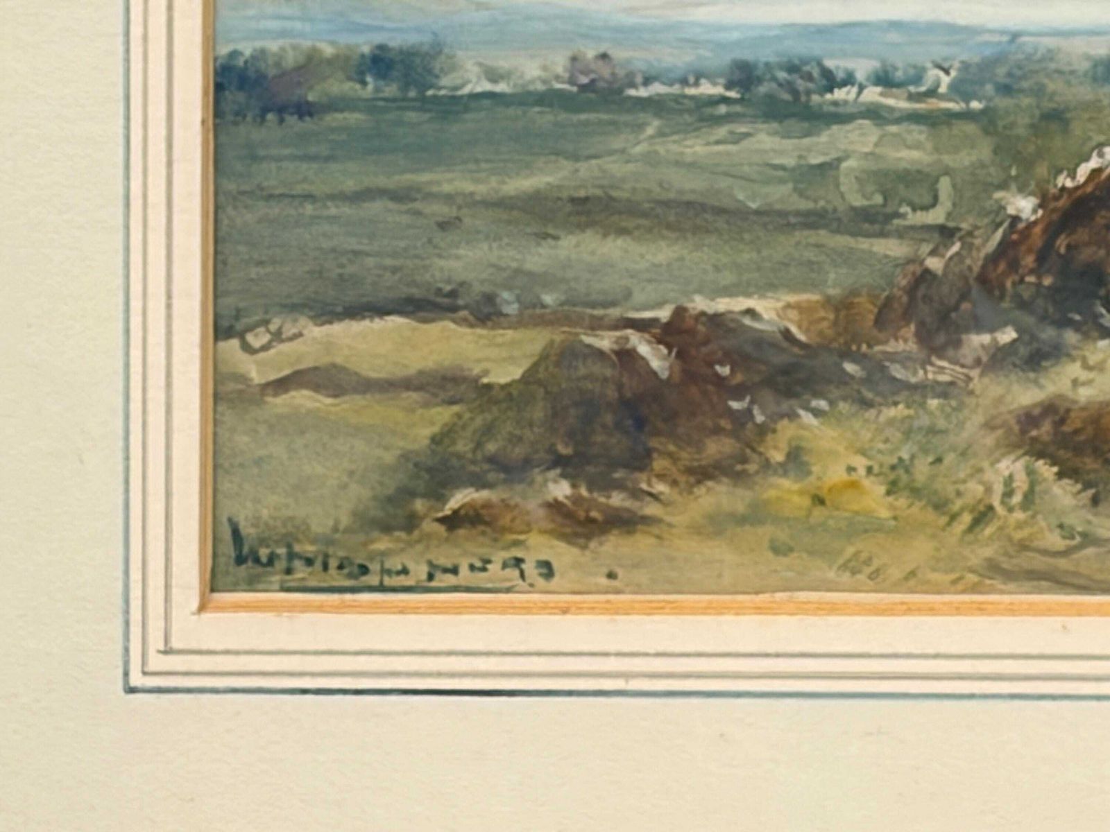William Manners (1860–1930) C1890 Haweswater Watercolour Lake District Pre 1935 Reservoir Exhibited Rsba Artist photo vintage