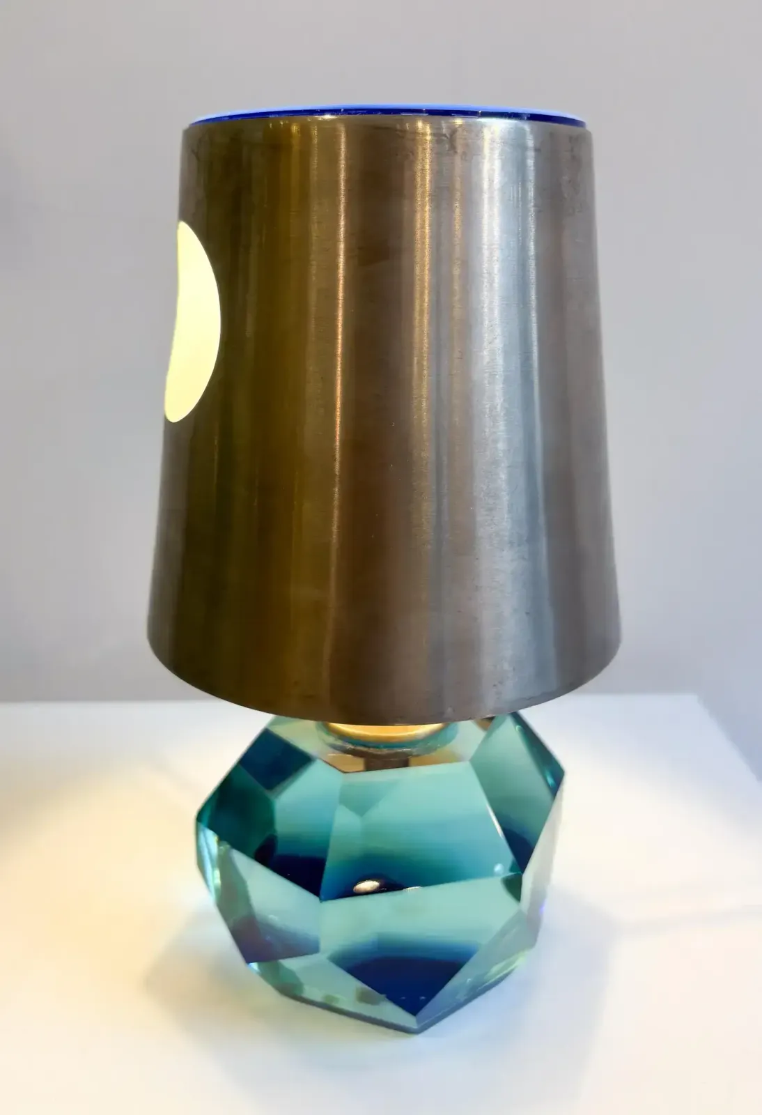 Pair Of Table Lamps Mod.2228 By Max Ingrand For Fontana Arte, 1950s photo vinterior