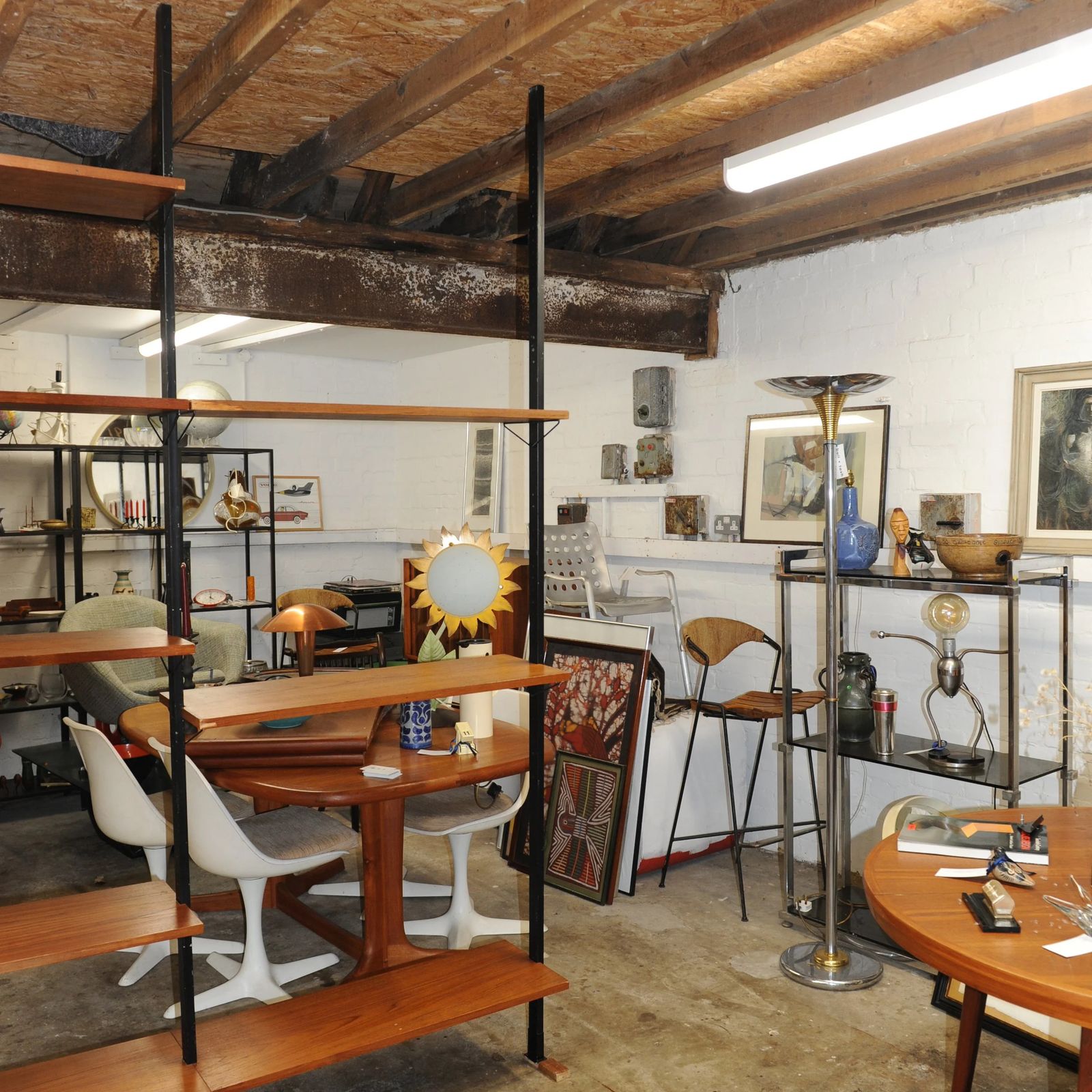 1950.0 Vintage Swedish Modular Shelving System By Olof Pira, 1960s, photo