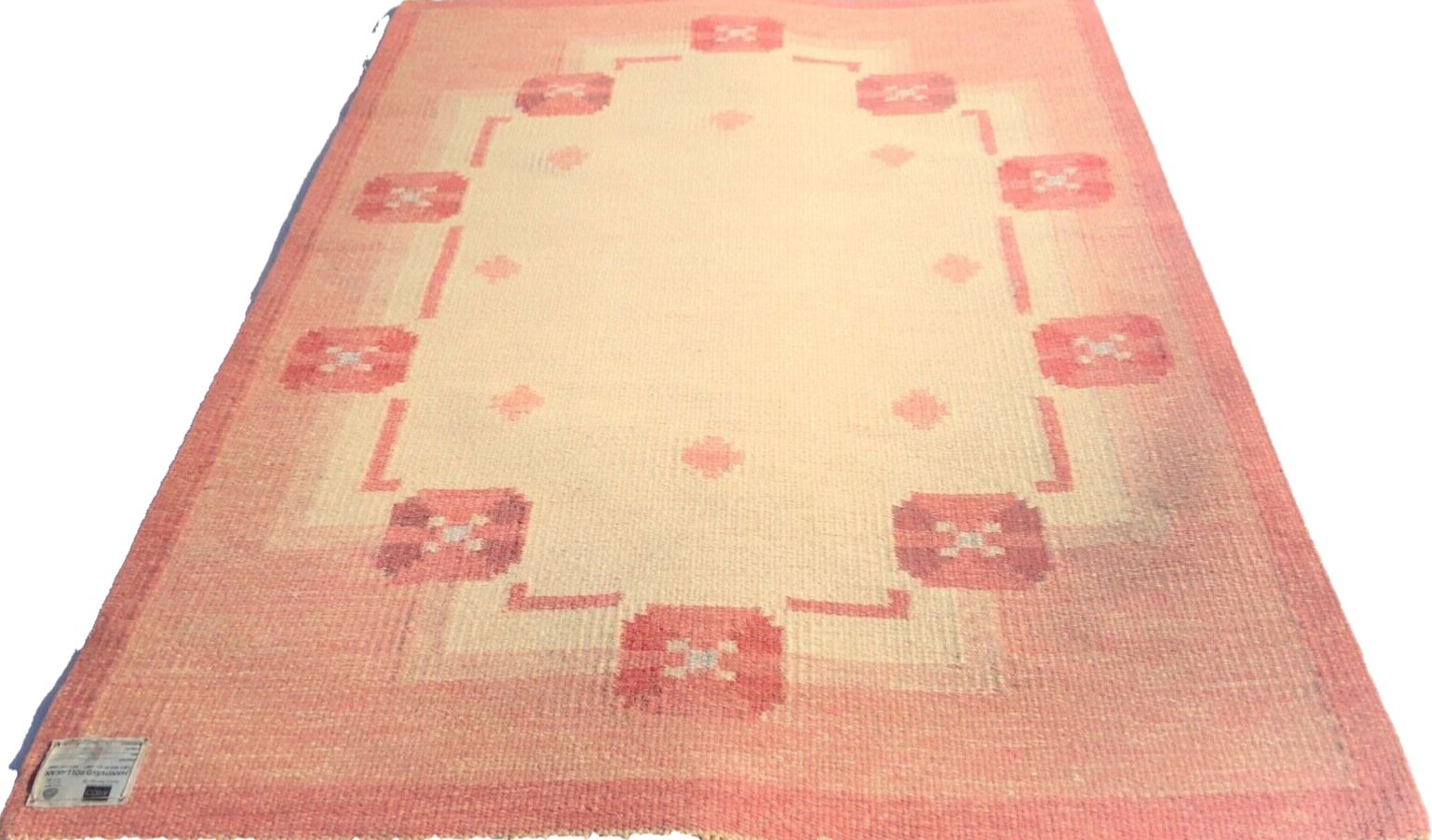 Swedish Flat Weave Kilim Rölakan Rug By Anna Johanna ångström, Lovö, 1960 70s photo furniture