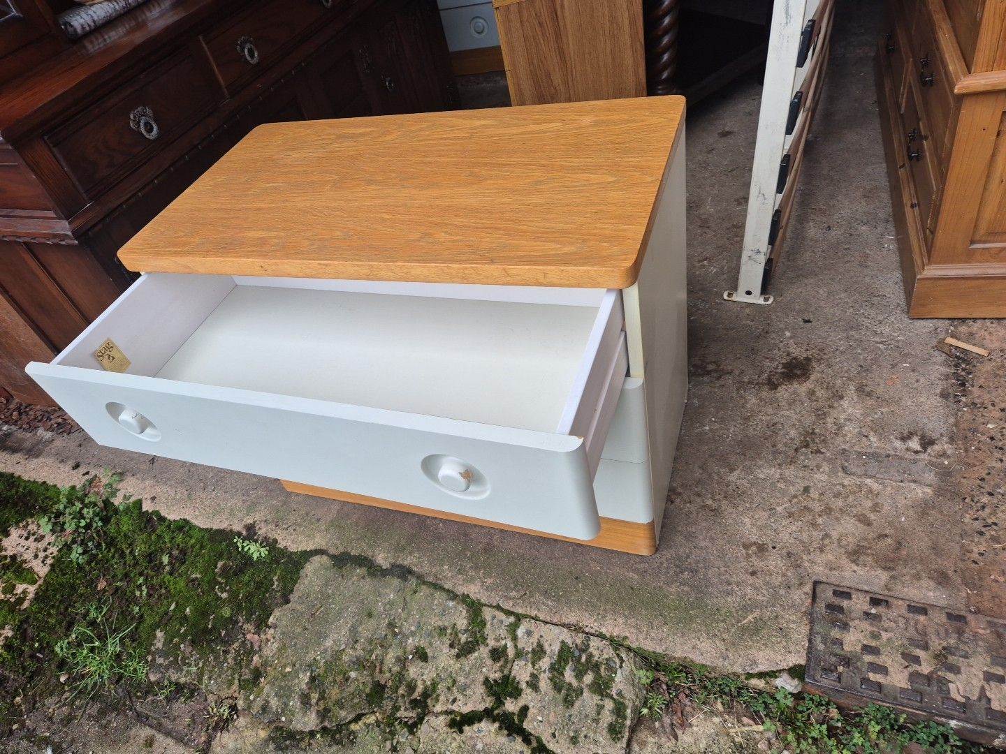 photo buy Retro/Vintage/ Mid Centurystag 3 Drawer Chest Of Drawers
