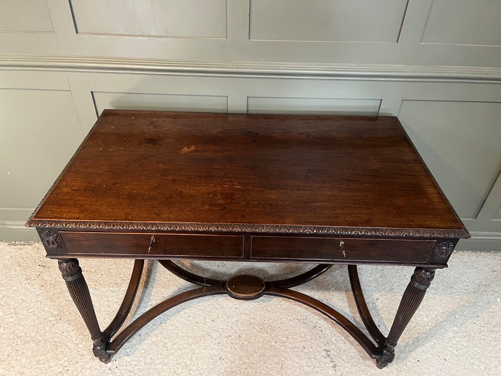photo furniture Antique Table From Liberty’s Of London Circa Late 1800’s