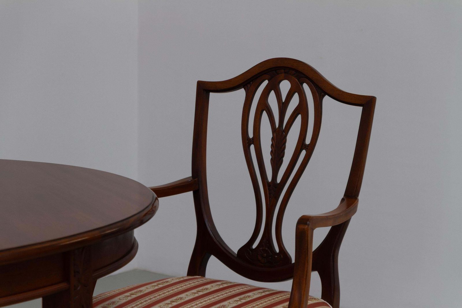 Danish Hepplewhite Mahogany Dining Chairs By Farre Møbelfabrik, 1970s. Set Of 6. photo Furniture