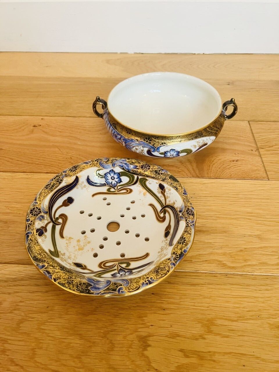 Rare Pair Of Victorian Quality Doulton Burslem Jug & Bowl Set photo for sale