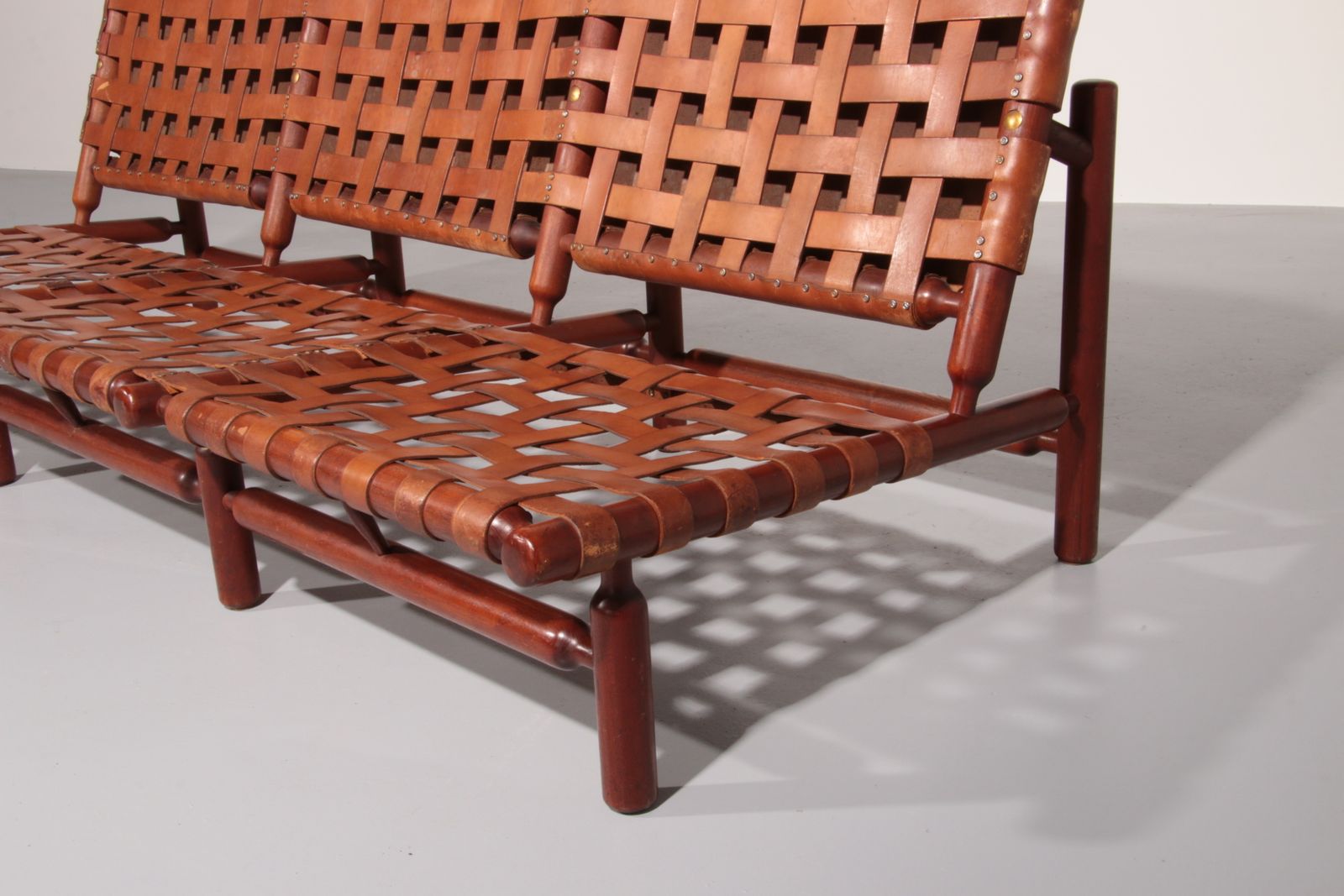 Three Seater Sofa By Ilmari Tapiovaara For Paolo Arnaboldi, Italy 1957 photo vinterior