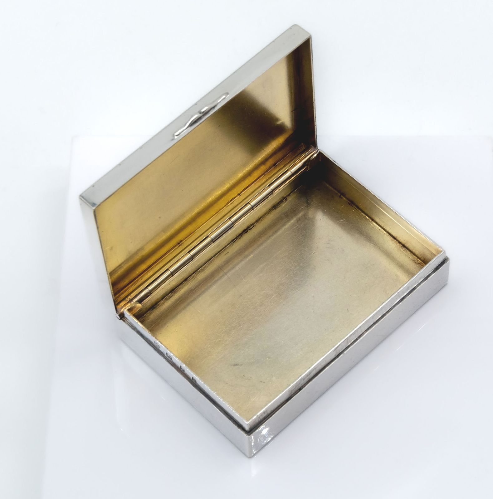 Sebastian Garrard Sterling Silver Knight Trinket Box London 1931 Garrard & Co photo vintage