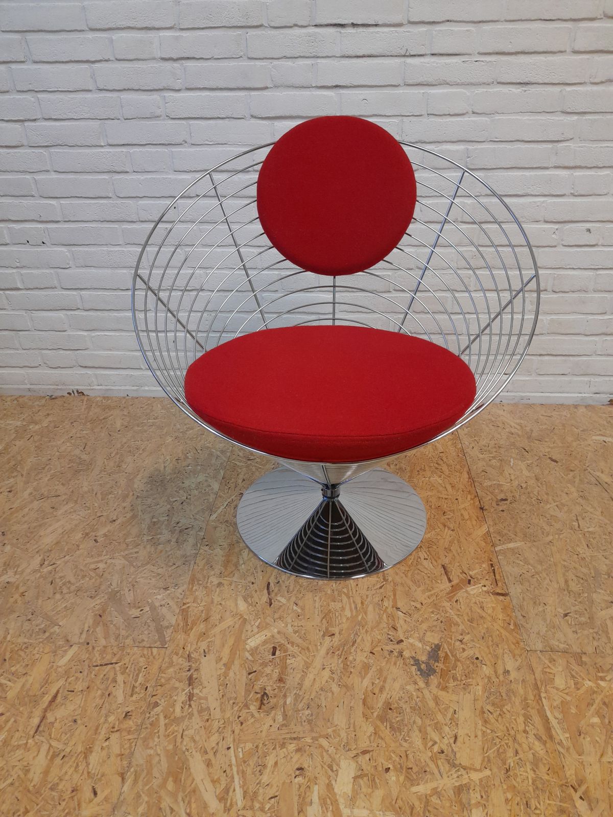 Wire Cone Chair Verner Panton, 1980s photo buy