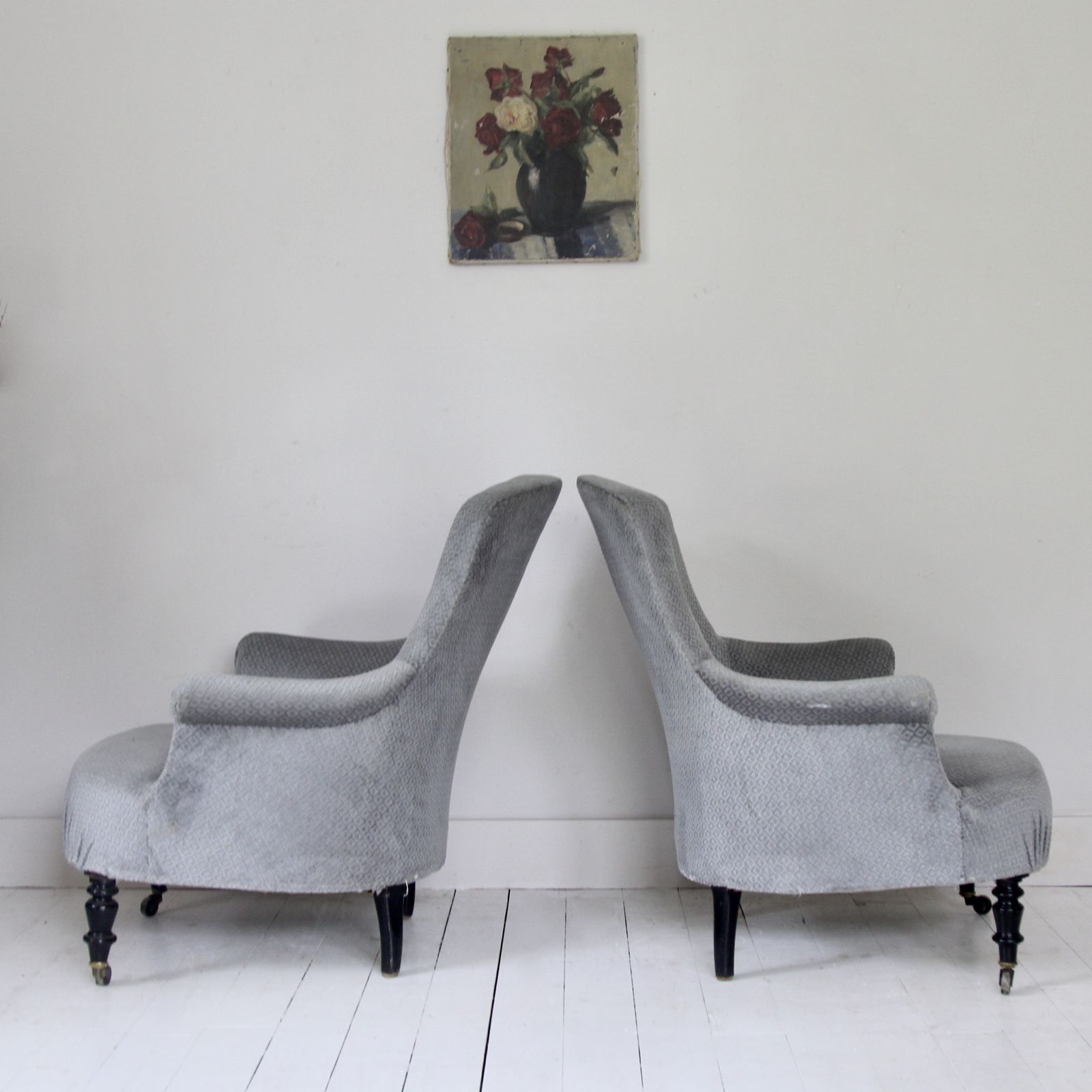 Beautiful Pair Of Late 19th Century French Armchairs photo Furniture