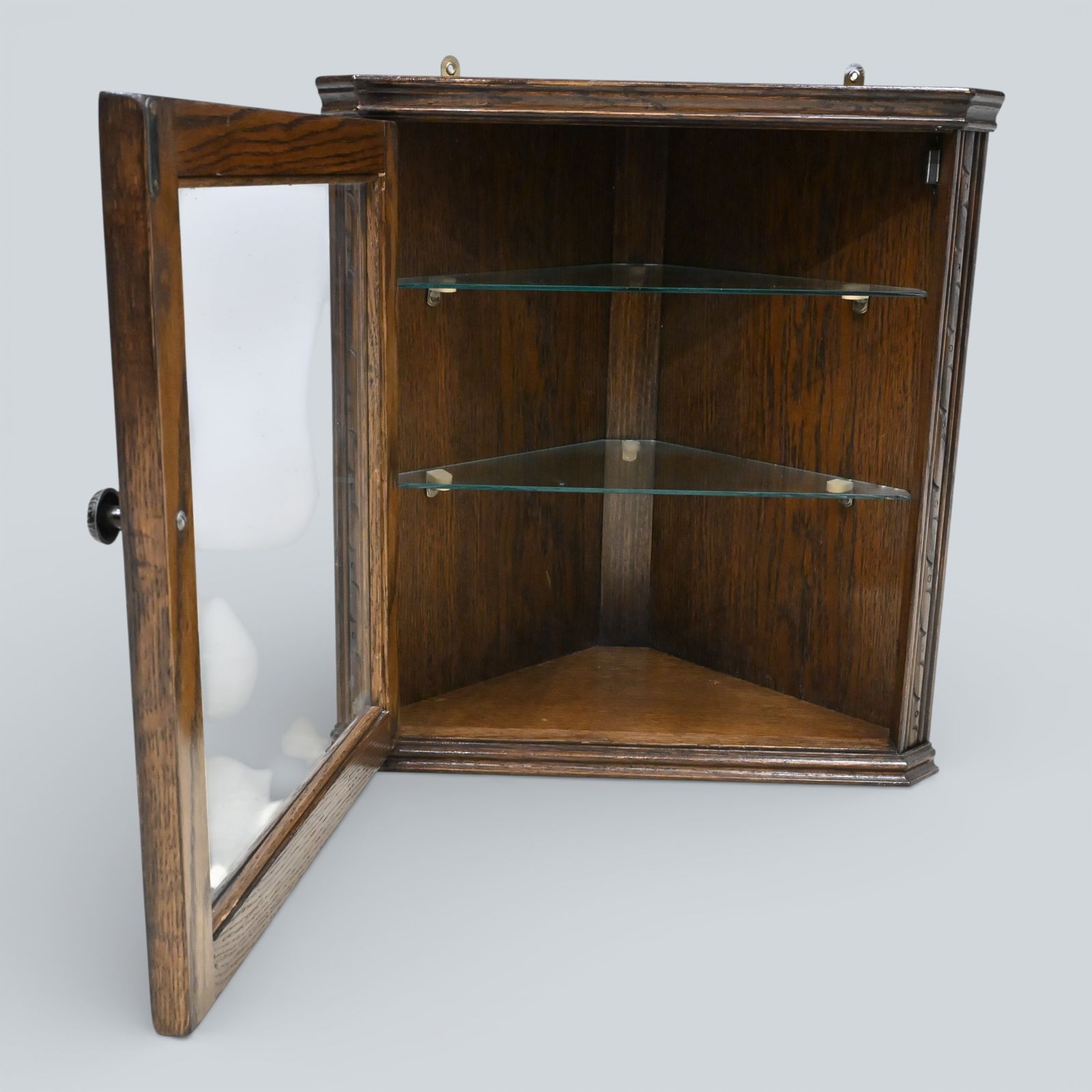 Old Charm Hanging Corner Display Cabinet One Of Prototype Free Uk Delivery photo for sale