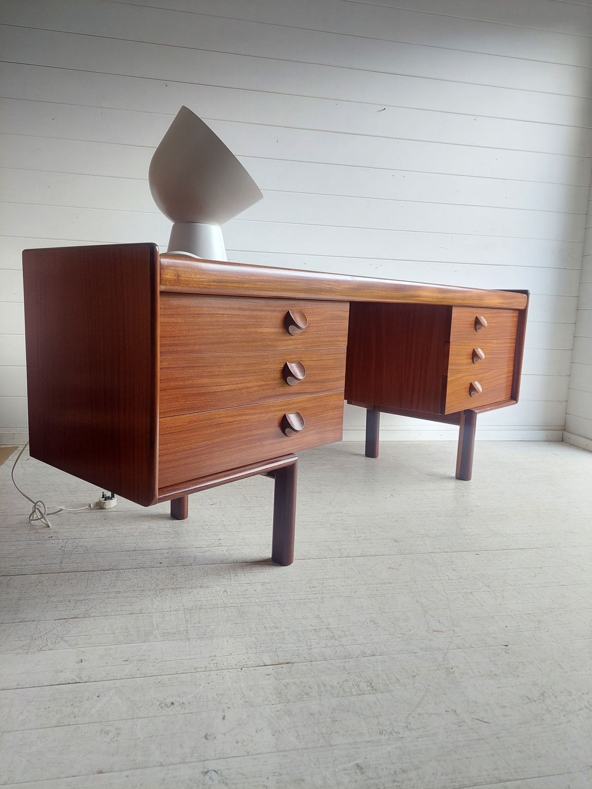 Mid Century Teak Dressing Table  Desk By White And Newton, 1960s England photo buy