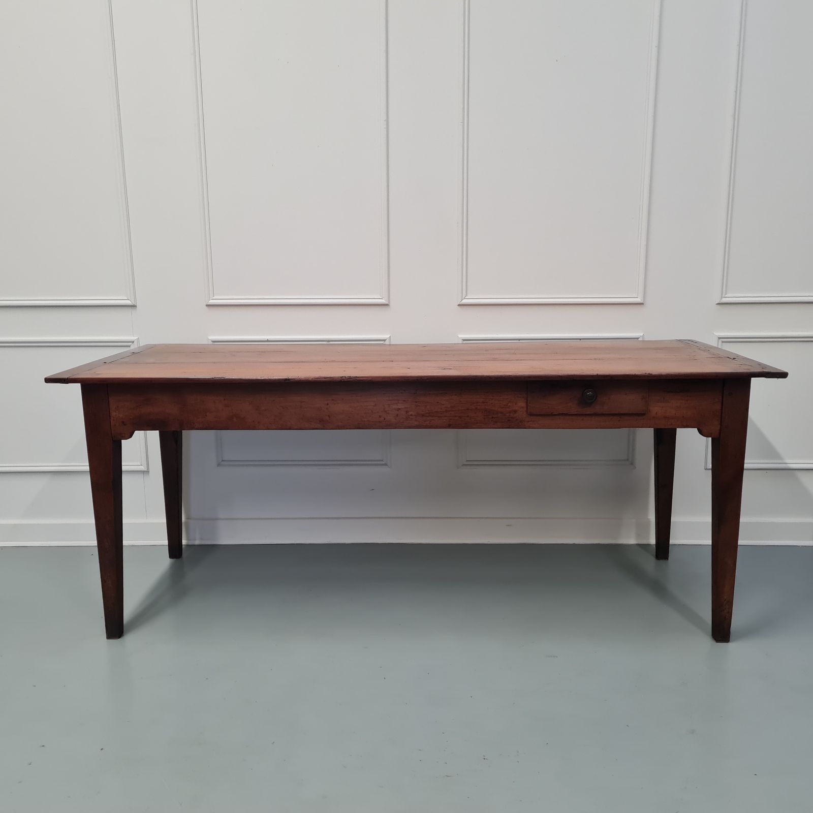 Fantastic Antique French Cherry Wood Farmhouse Table C1840  Free Delivery Eng/Wales photo for sale