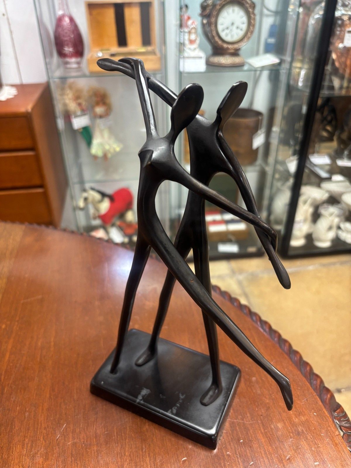 Set Of Four Vintage Swedish Bodrul Khalique Bronze Ballet Dancer Figures photo buy