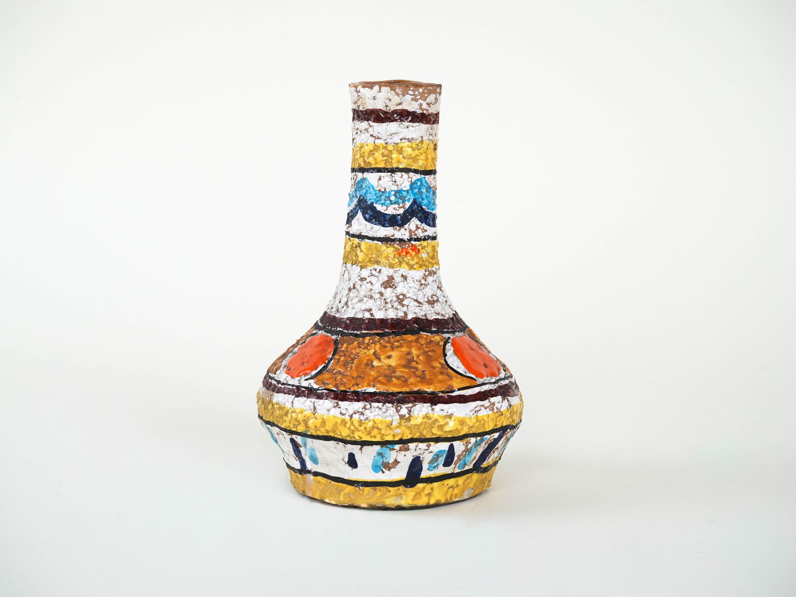 Keramische Vaas, Italiaans Design, Jaren 1950, Vervaardigd In Italië photo Woonaccessoires