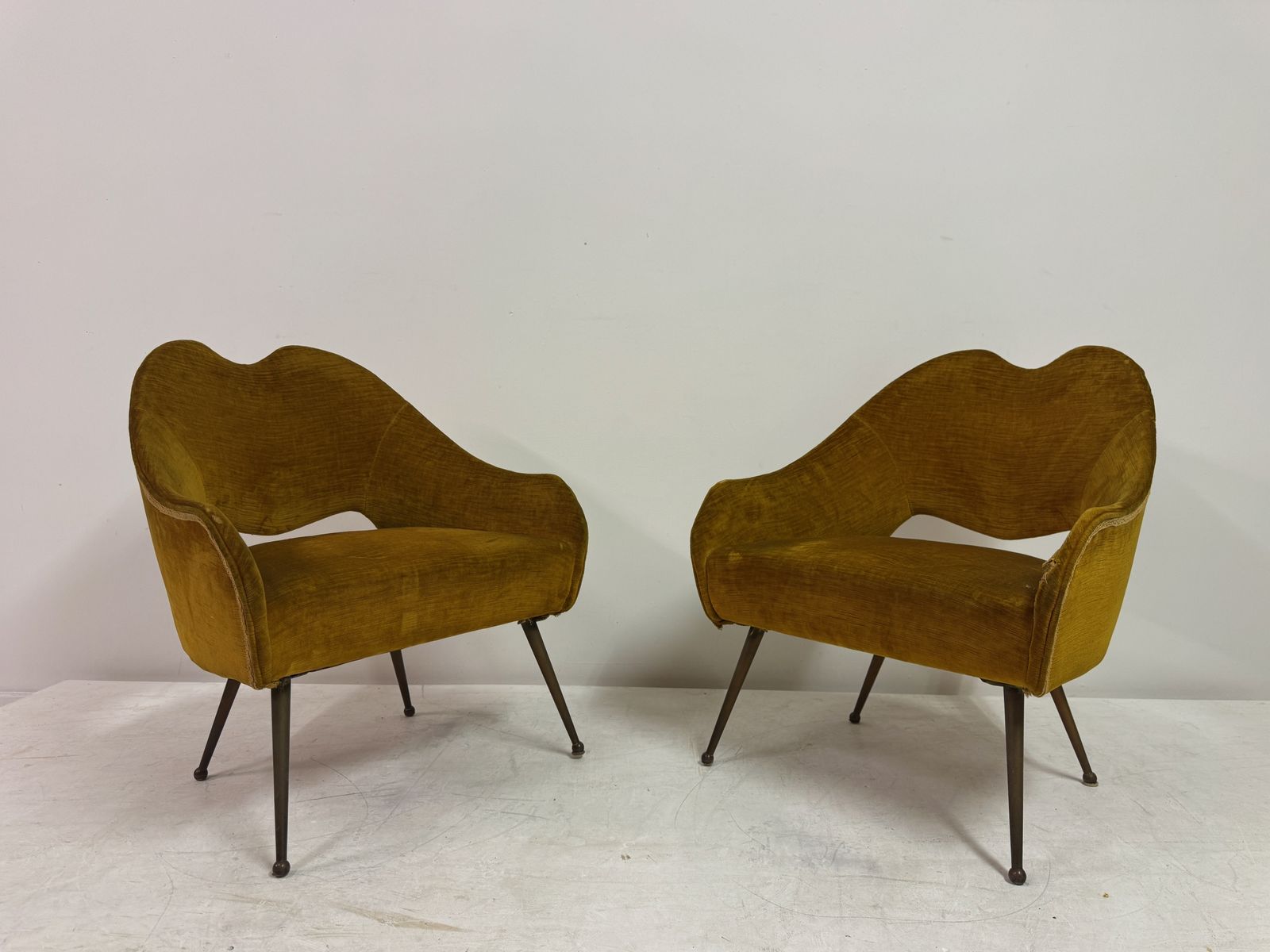 Pair Of Small 1950s Italian Armchairs photo 1195.0