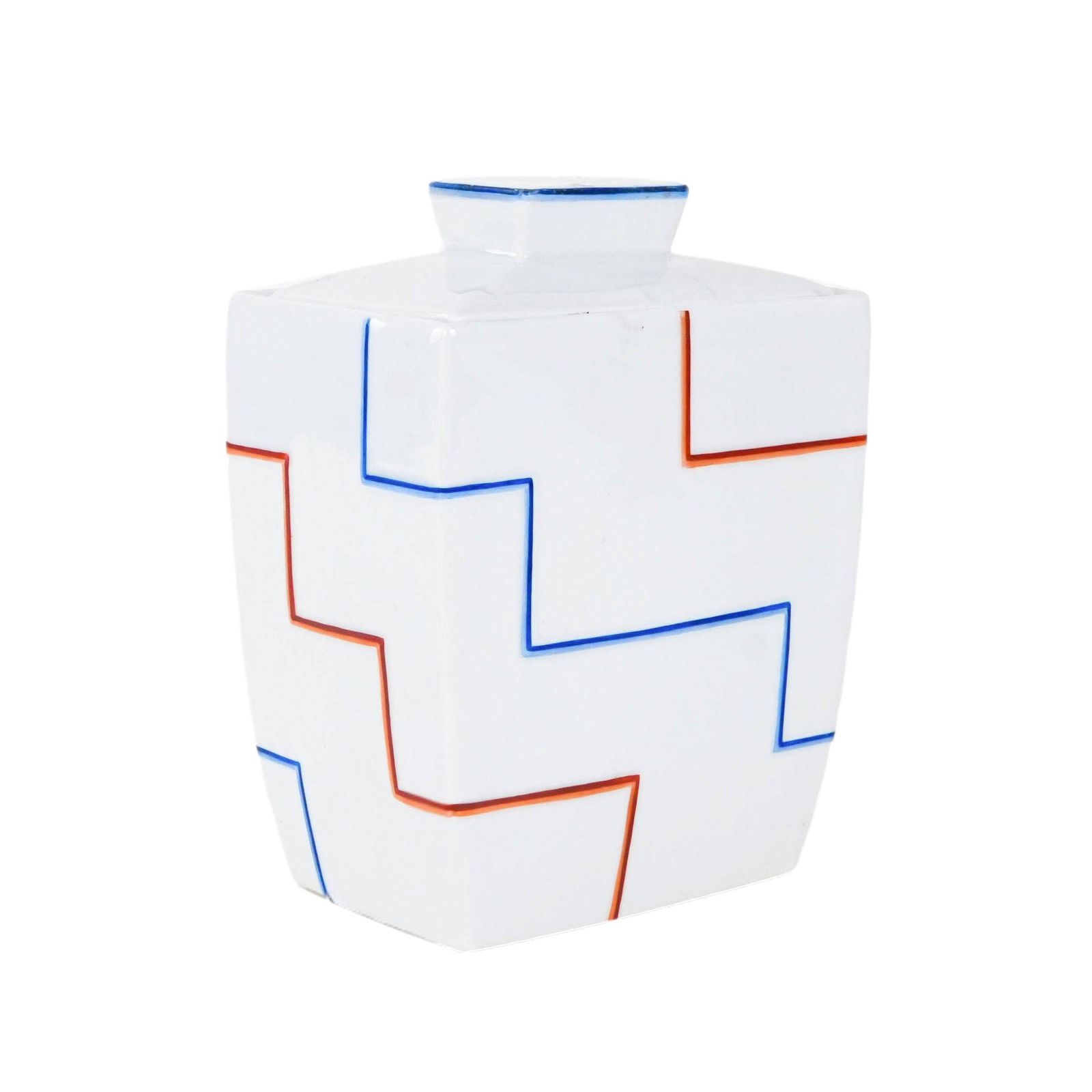 Ceramic Vase, Modernist Design, 1970s, Made In Italy