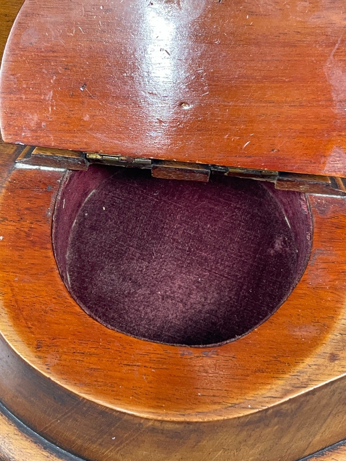 photo vinterior Antique Walnut Swing Mirror Victorian With Trinket Compartments Eb11553 Mwoo